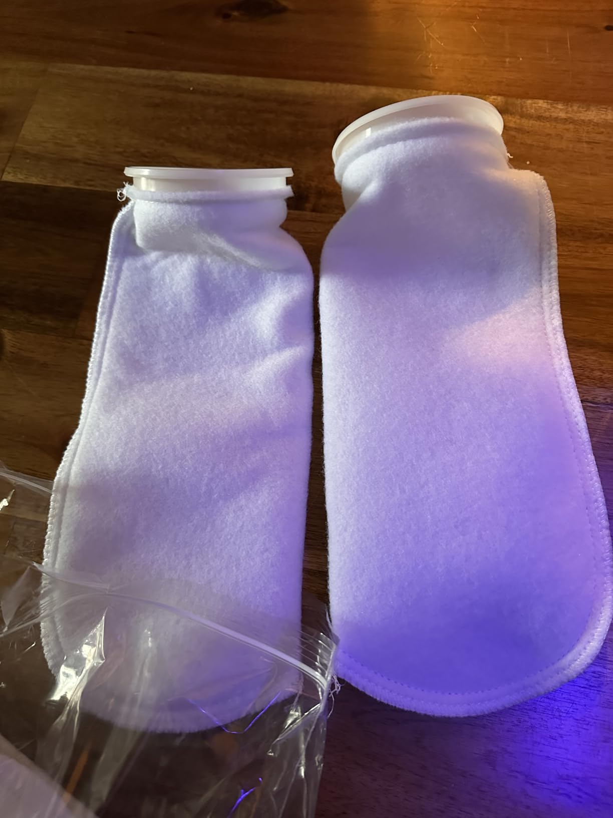 Aquatic Experts Felt Filter Socks - 4 Inch Ring Style, 200 Micron Aquarium Filter Sock for Sumps & Aquariums (4 x 14 inch, 2 Pack) customer photo 1