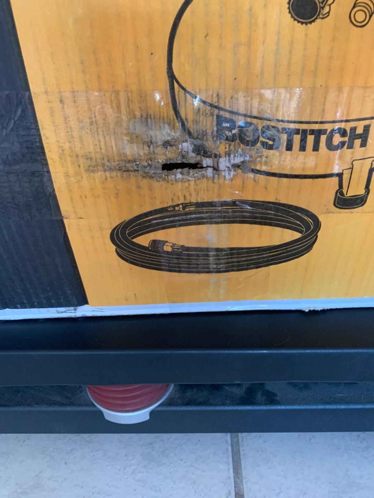 Bostitch 6 Gallon Pancake Air Compressor 150 Max PSI and 2.6 CFM @ 90 PSI and Two Nailer Combo Kit with 18 Gauge Brad Nailer and 16 Gauge Finish Nailer customer photo 1