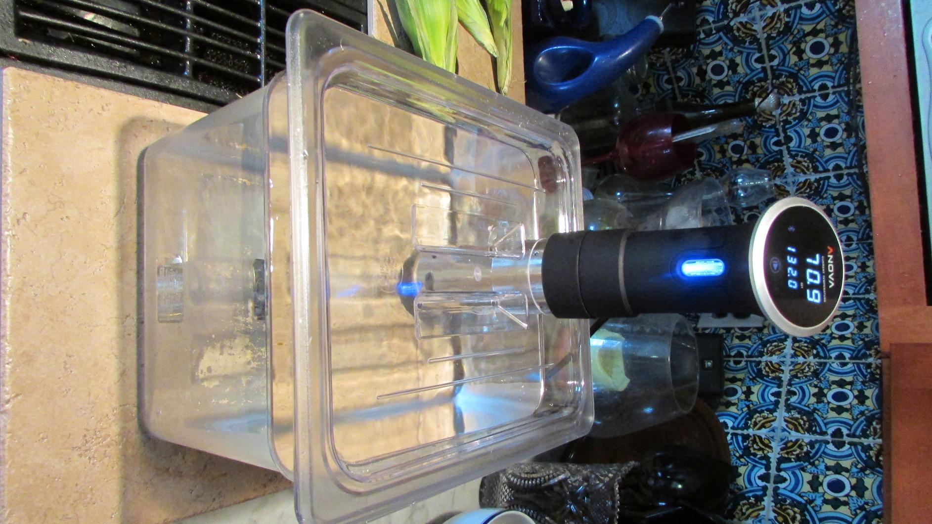 LIPAVI Sous Vide Container Model C10 3.0 Gallon (12 Quarts) 12.7 x 10.3 Inch - NOT INCLUDED: Matching rack and tailored lids for Joule, Anova and more sold separately customer photo 2