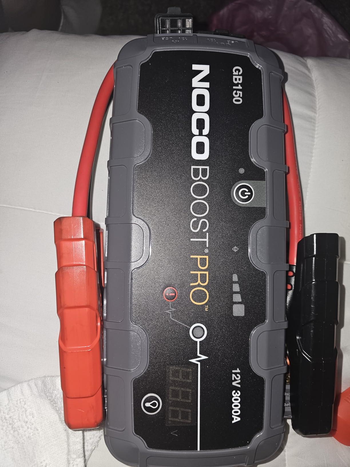 NOCO Boost GB150: 3000A UltraSafe Jump Starter - 12V Lithium Battery Booster Pack for 9.0L Gas and 7.0L Diesel Engines customer photo 1