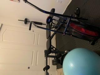 Marcy Air-Resistance Exercise Fan Bike With Dual Action Handlebars customer photo 2