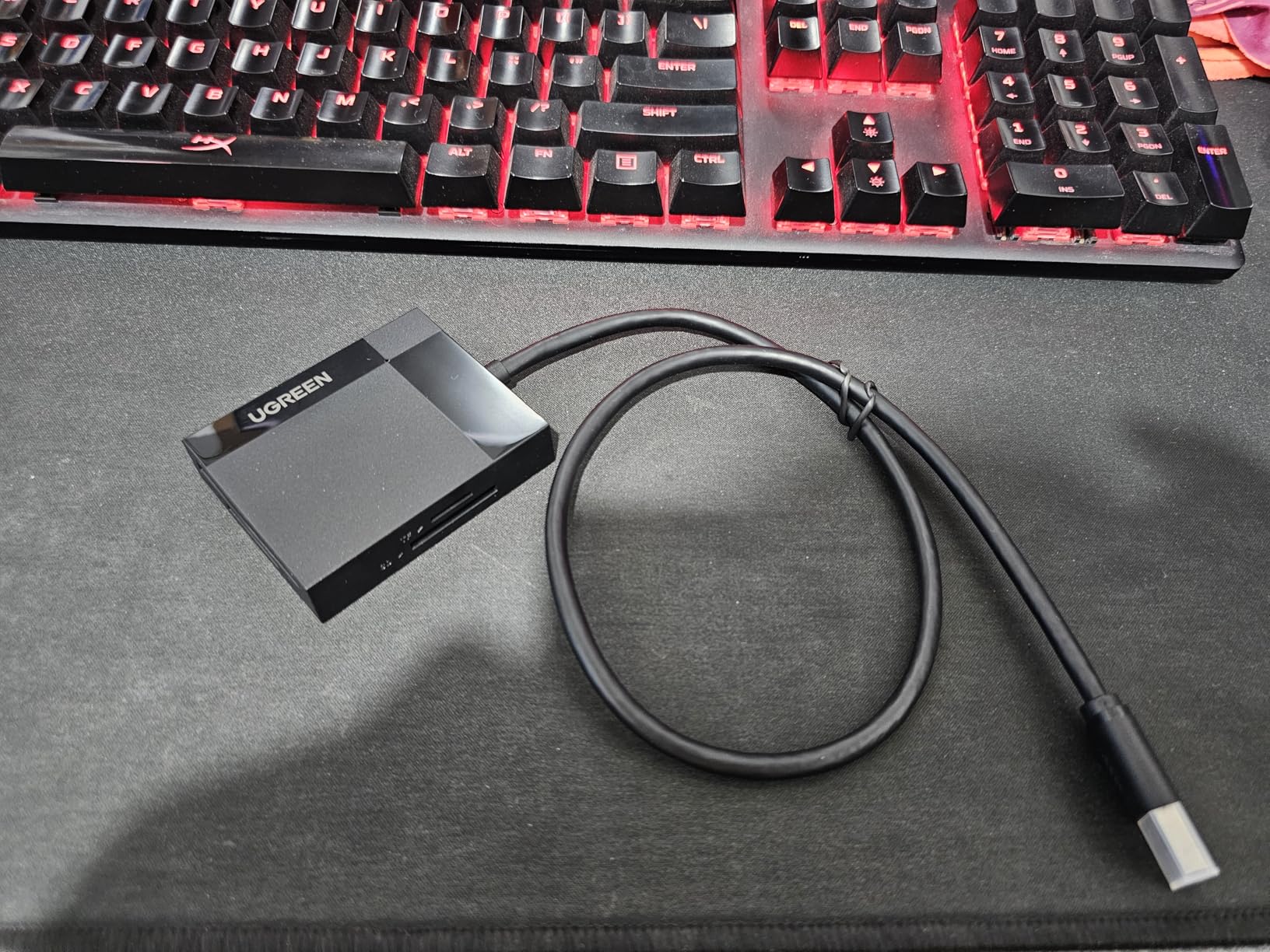 UGREEN SD Card Reader USB 3.0 Card Hub Adapter 5Gbps Read 4 Cards Simultaneously CF, CFI, TF, SDXC, SDHC, SD, MMC, Micro SDXC, Micro SD, Micro SDHC, MS, UHS-I (Black) customer photo 1