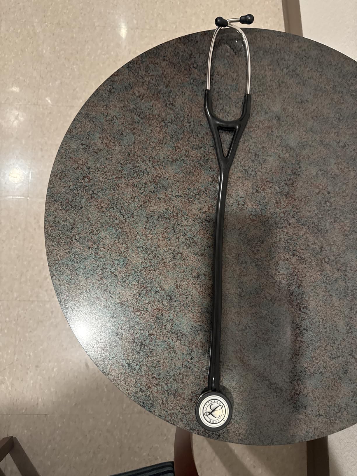 3M Littmann Cardiology IV Diagnostic Stethoscope, 6151, Stainless Steel Chestpiece, 22