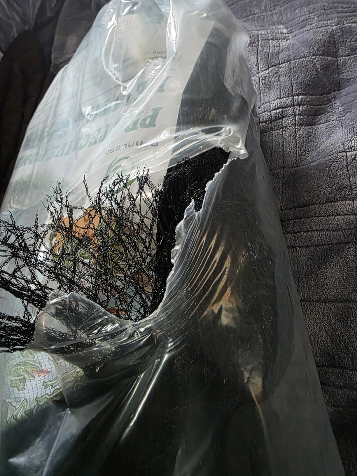 Rainleaf Pond Netting, 28' x 30' Pond Net Cover, Koi Pond Netting for Leaves, Heavy Duty Koi Pond Net Protecting Koi Fish from Herons, Stakes Included, Snare Nets customer photo 1