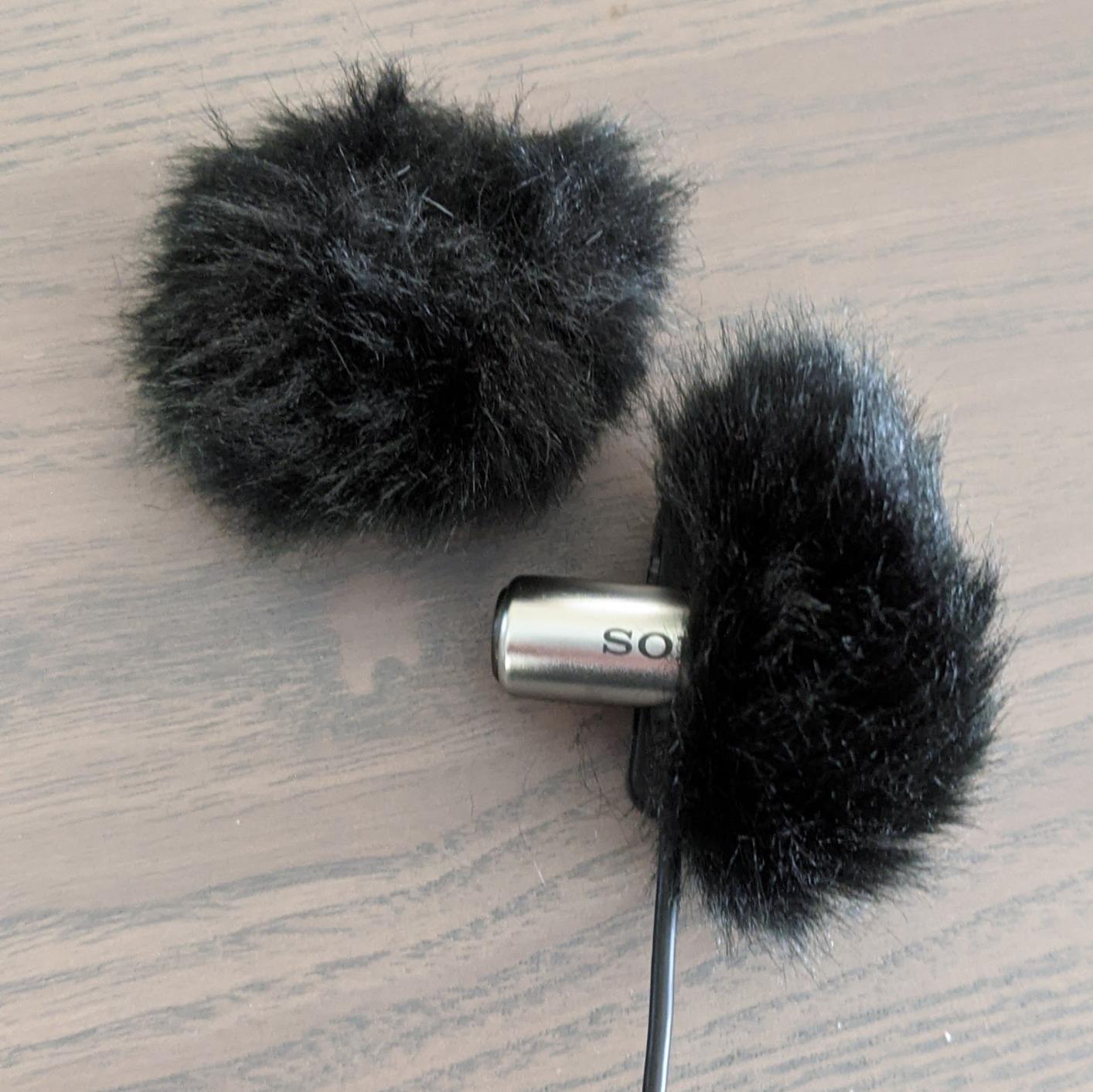 eBoot 5 Pack Furry Outdoor Microphone Windscreen Muff for Most Lavalier Microphones customer photo 2
