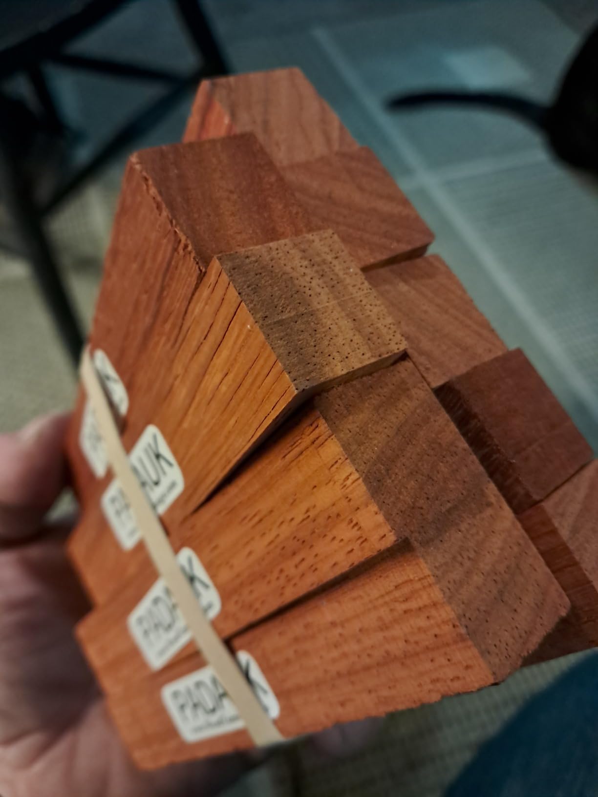 Exotic Wood Pen Blanks 9-Pack (Padauk) customer photo 1