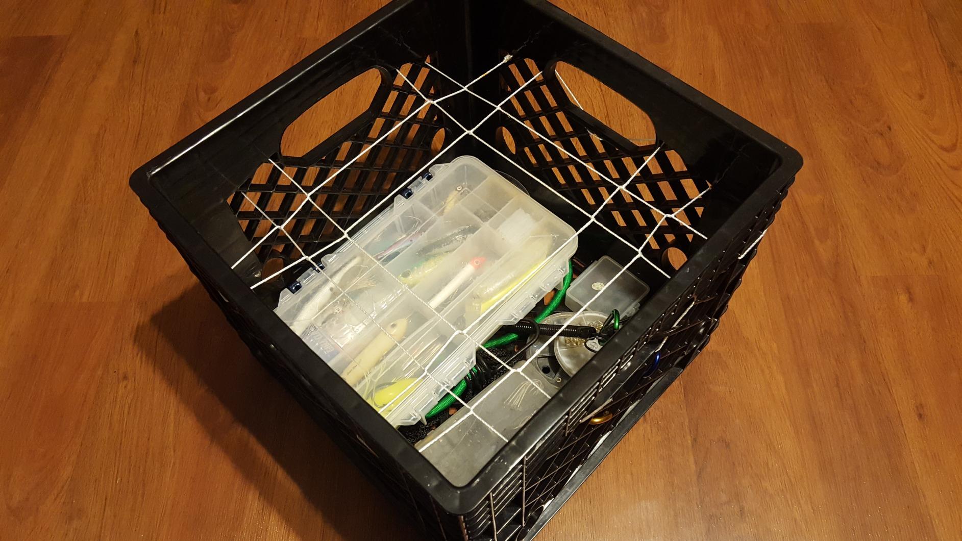 YakGear Deluxe Kayak Milk Crate - Durable Storage Solution with Universal Fit customer photo 2