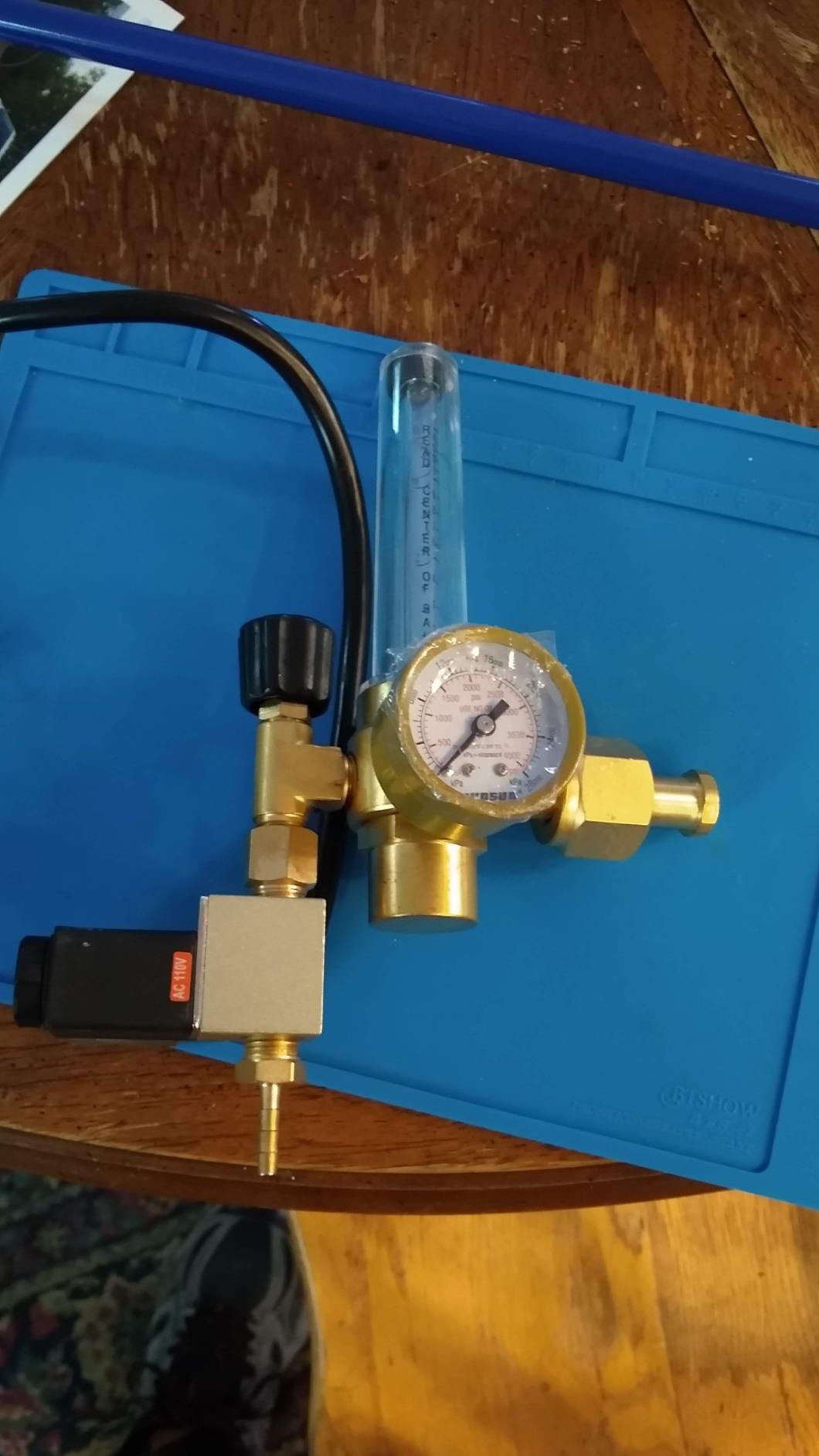 VIVOSUN Hydroponics CO2 Regulator Emitter System with Solenoid Valve Flowmeter for Grow Room Grow Tent Garden customer photo 2