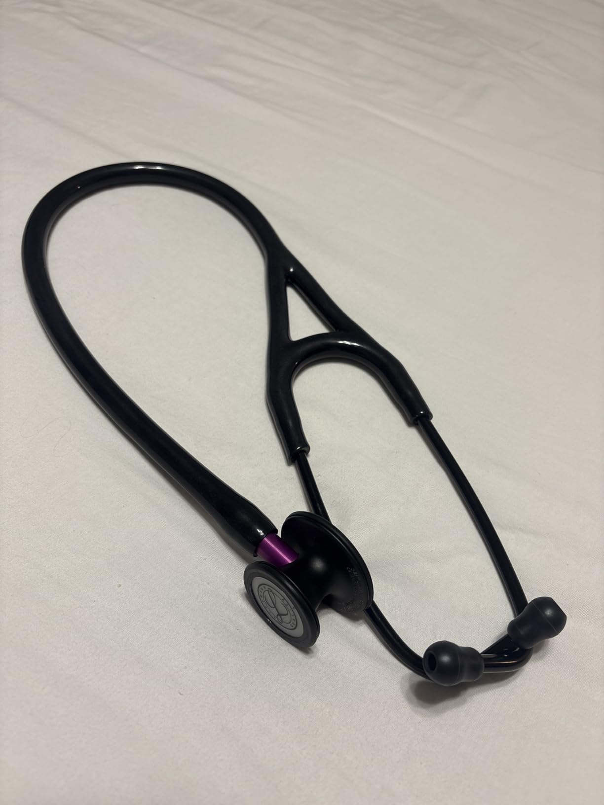 3M Littmann Cardiology IV Diagnostic Stethoscope, 6163, Stainless Steel Black-Finish Chestpiece, 27