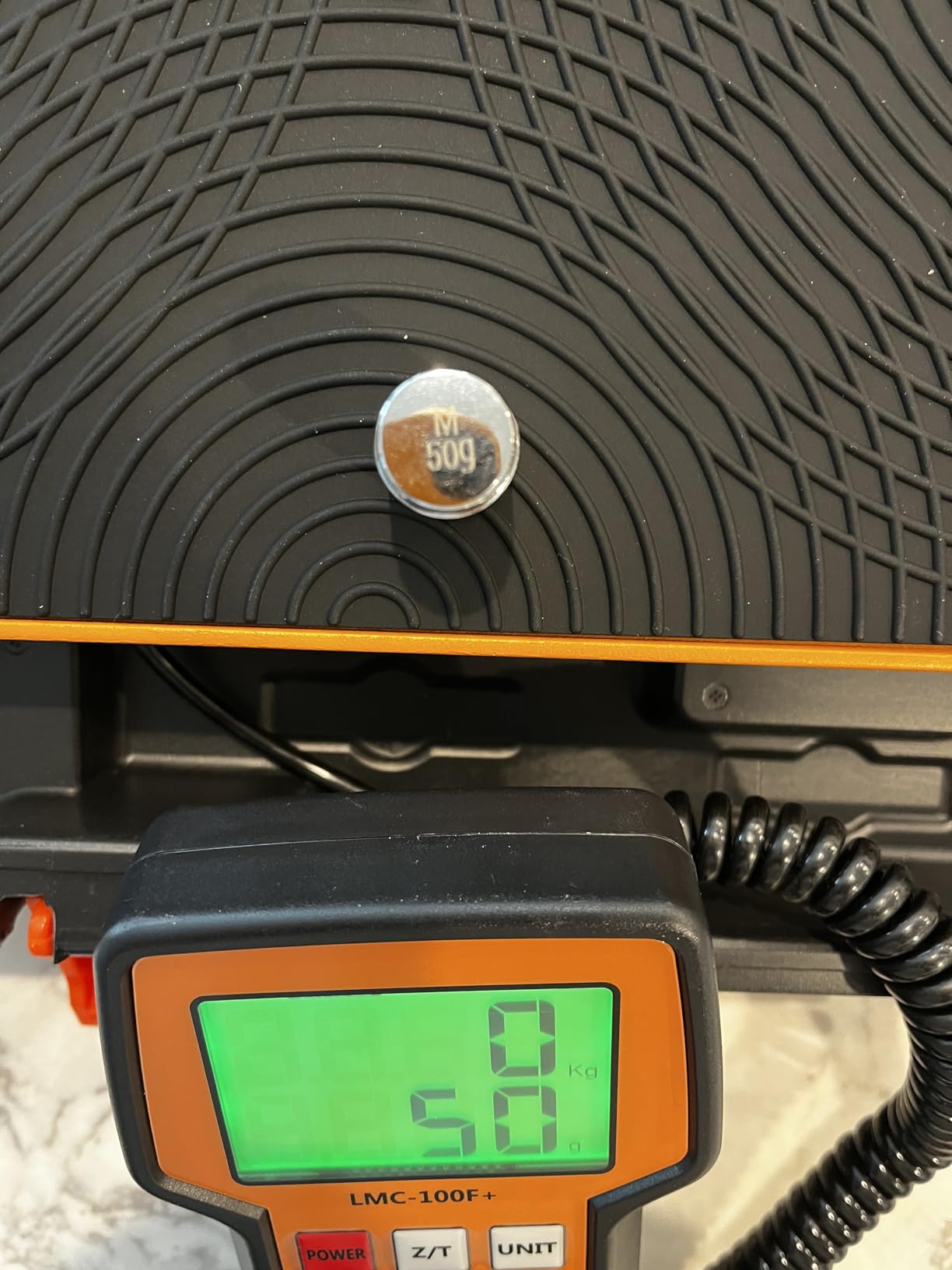 Elitech Refrigerant Scale 110 Lbs - High Precision HVAC Freon Scale with LB+OZ Dual-Unit Display, Electronic Charging Weight Scale with Carry Case, LMC-100F+ customer photo 2