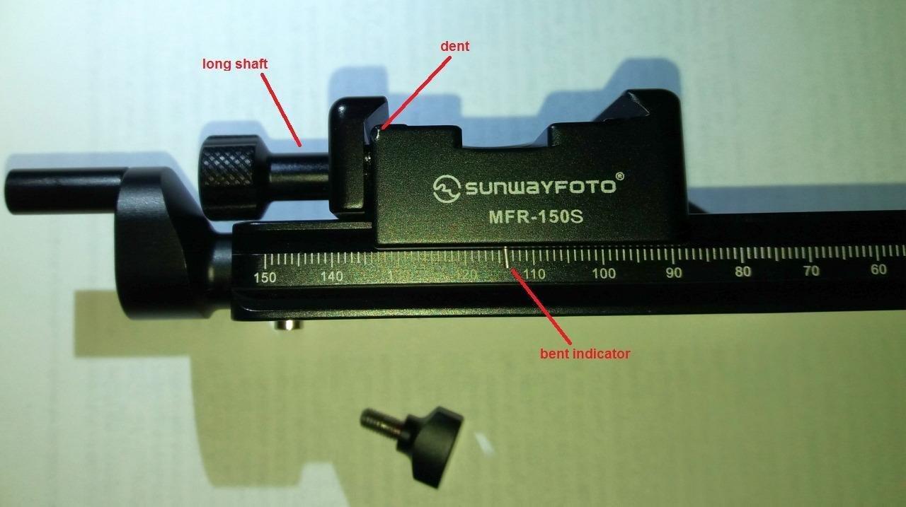 SUNWAYFOTO MFR-150S Wormdrive Macro Rail w Arca / RRS Compatible Clamp for Precision Focus customer photo 2