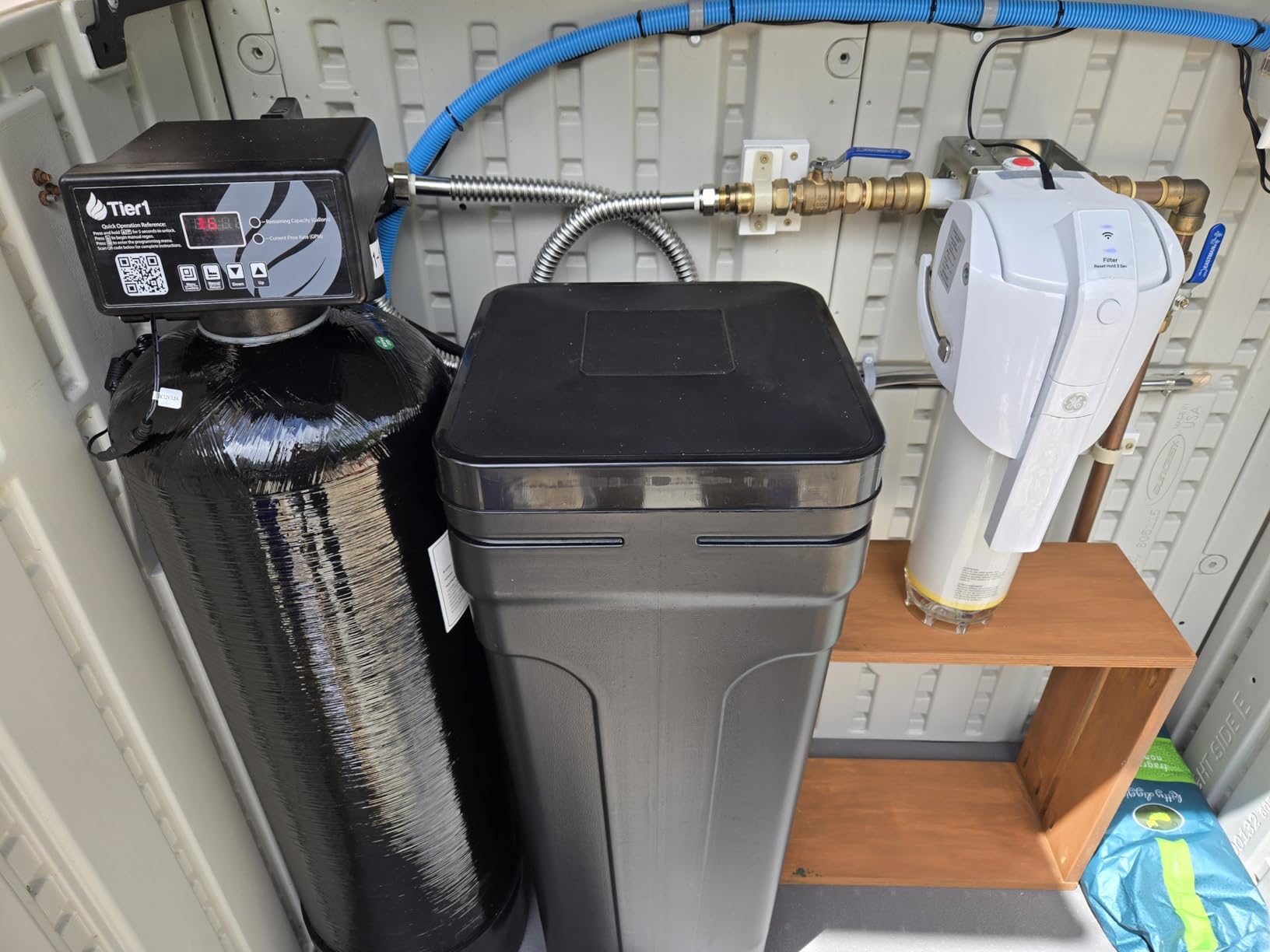 Tier1 Whole House Water Softener System 48,000 Grain Capacity | High Efficiency Design with Ceramic Control Valve | Preloaded 1.5 Cubic Foot Resin Mineral Tank | Home Filtration System customer photo 1