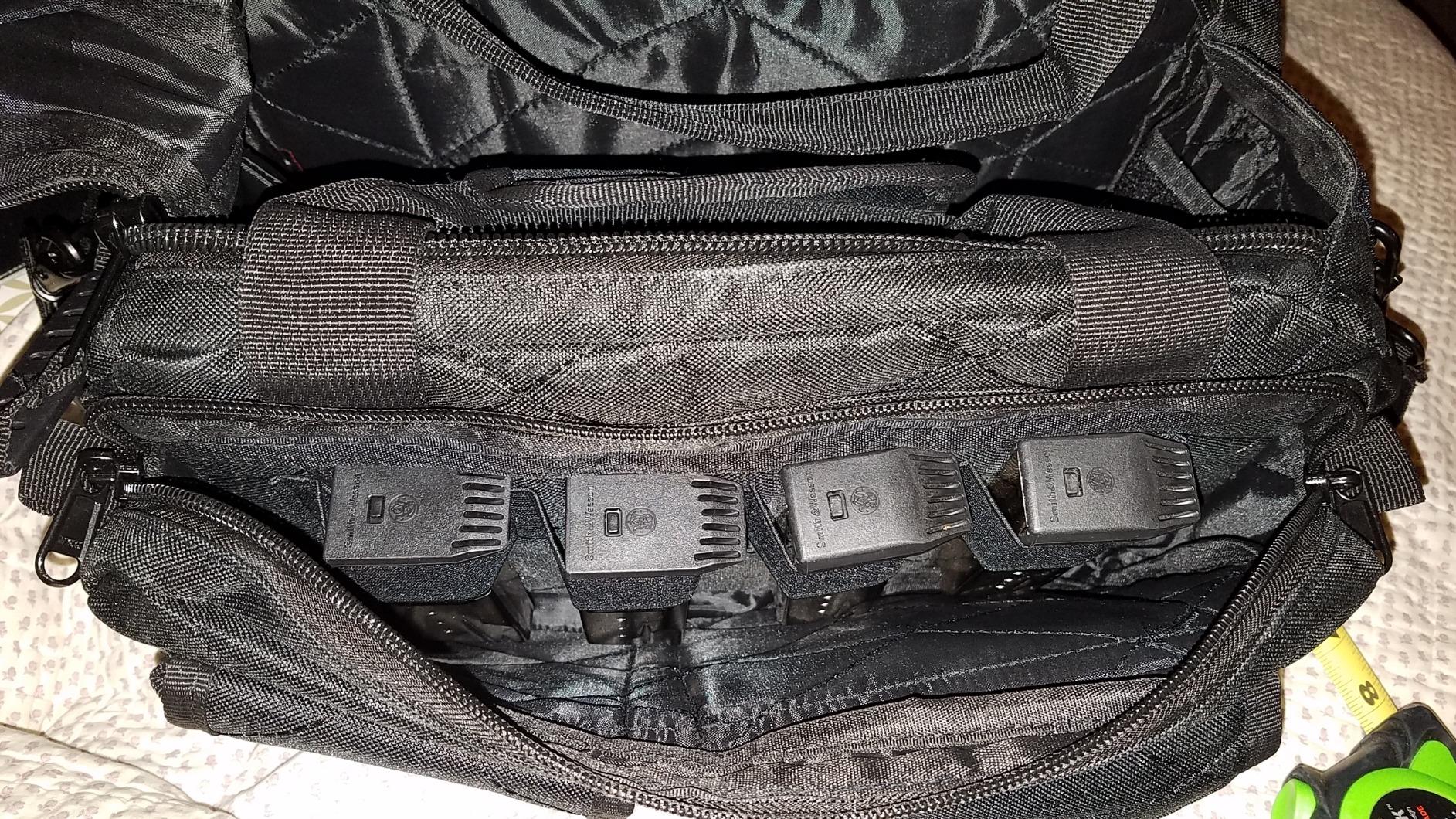 Orca Tactical Gun Range Bag for Shooting - 3+ Compact Pistol Revolver Range Bag for Handguns and Ammo - Self Standing Gun Bag - Handguns Bag with Durable Double Stitching Lockable YKK Zippers customer photo 1