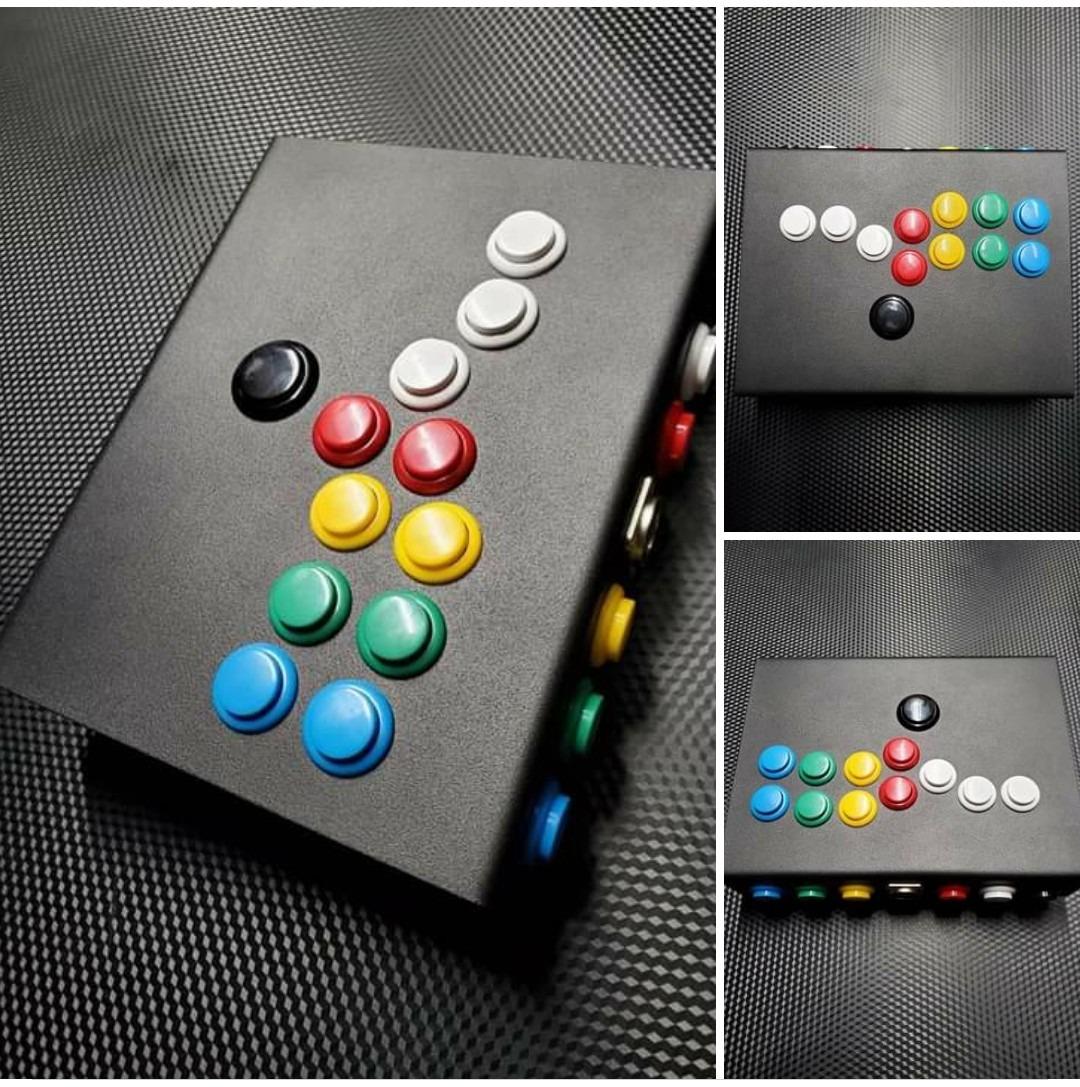 12x 24mm OEM Arcade Push Buttons Switch Perfect Replace for Sanwa OBSF-24 OBSC-24 OBSN-24 Push Button DIY Fighting Stick PC Joystick Game Part (Each Color of 2 Pieces) customer photo 2