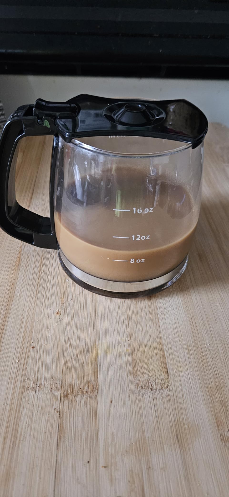 Utopia Kitchen Borosilicate Glass French Press Coffee Maker 34 Oz, Heat-Resistant Cafetiere & Tea Maker, Thickened Glass Coffee Press for Travel and Camping, Black customer photo 2