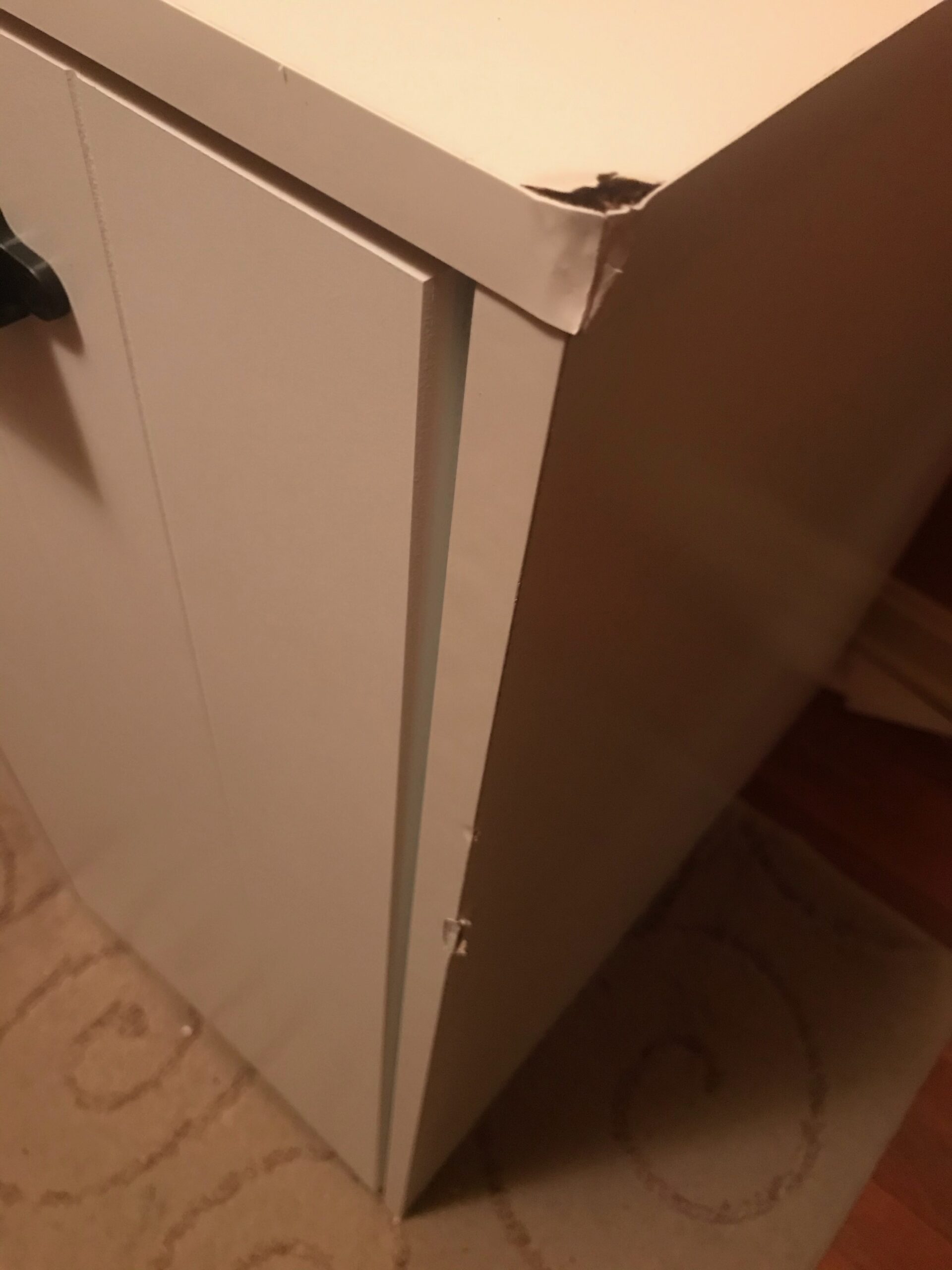 South Shore Artwork Sewing Craft Table with Storage Drawers and Scratchproof Surface, Pure White customer photo 2