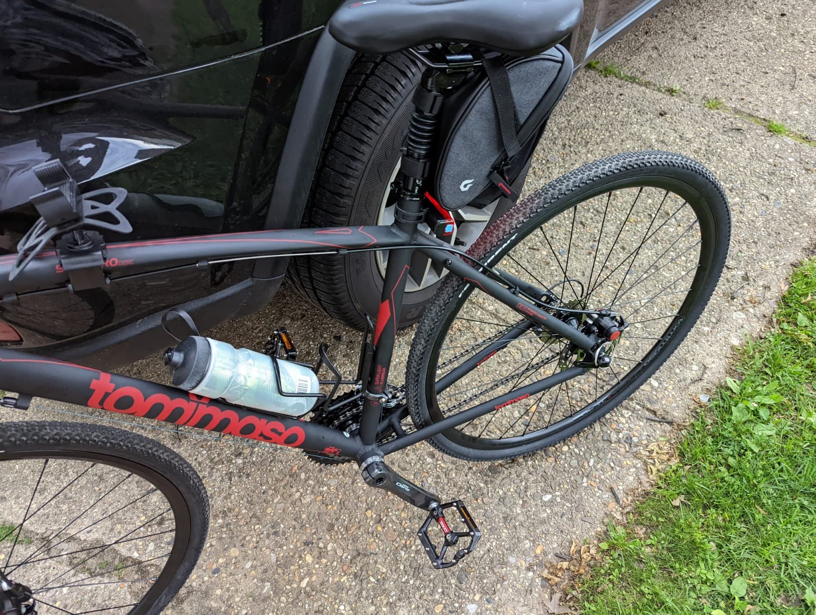Tommaso Sentiero Sport Performance Aluminum Gravel Bike Shimano Claris 24 Speeds Road Bicycle Men customer photo 1