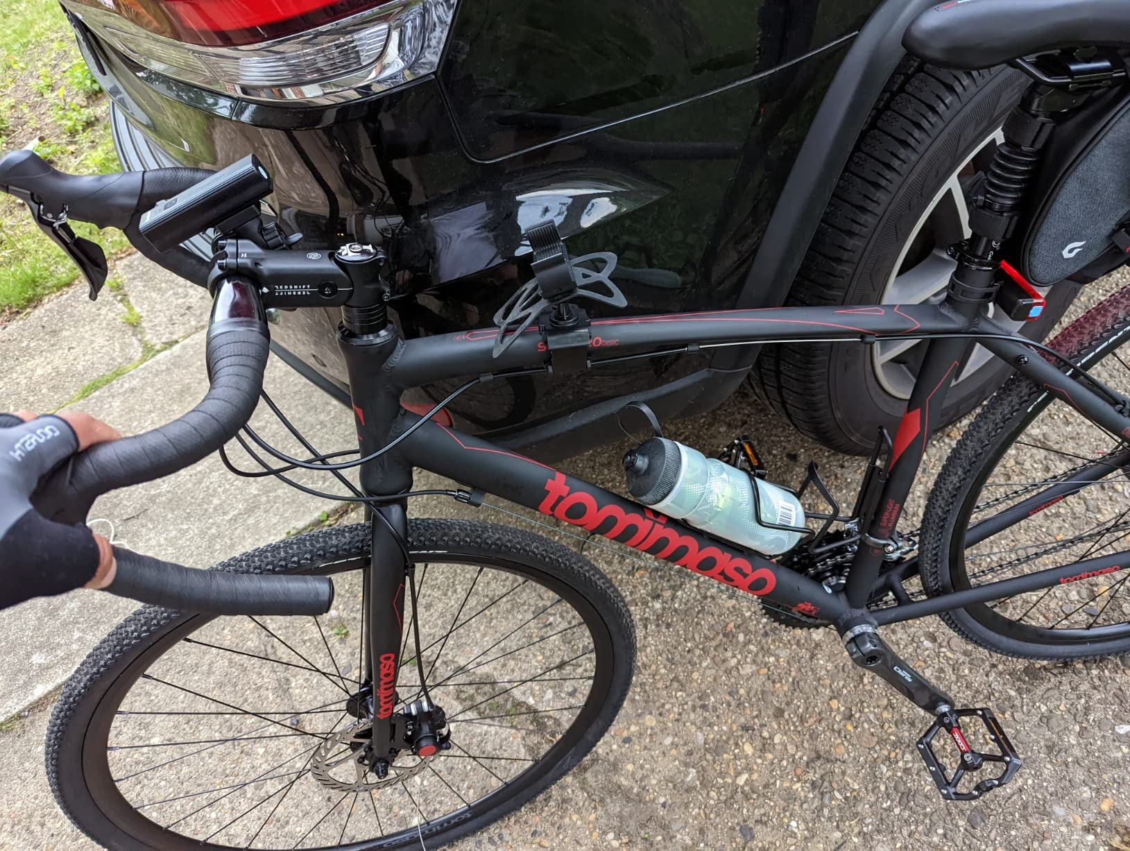 Tommaso Sentiero Sport Performance Aluminum Gravel Bike Shimano Claris 24 Speeds Road Bicycle Men customer photo 2