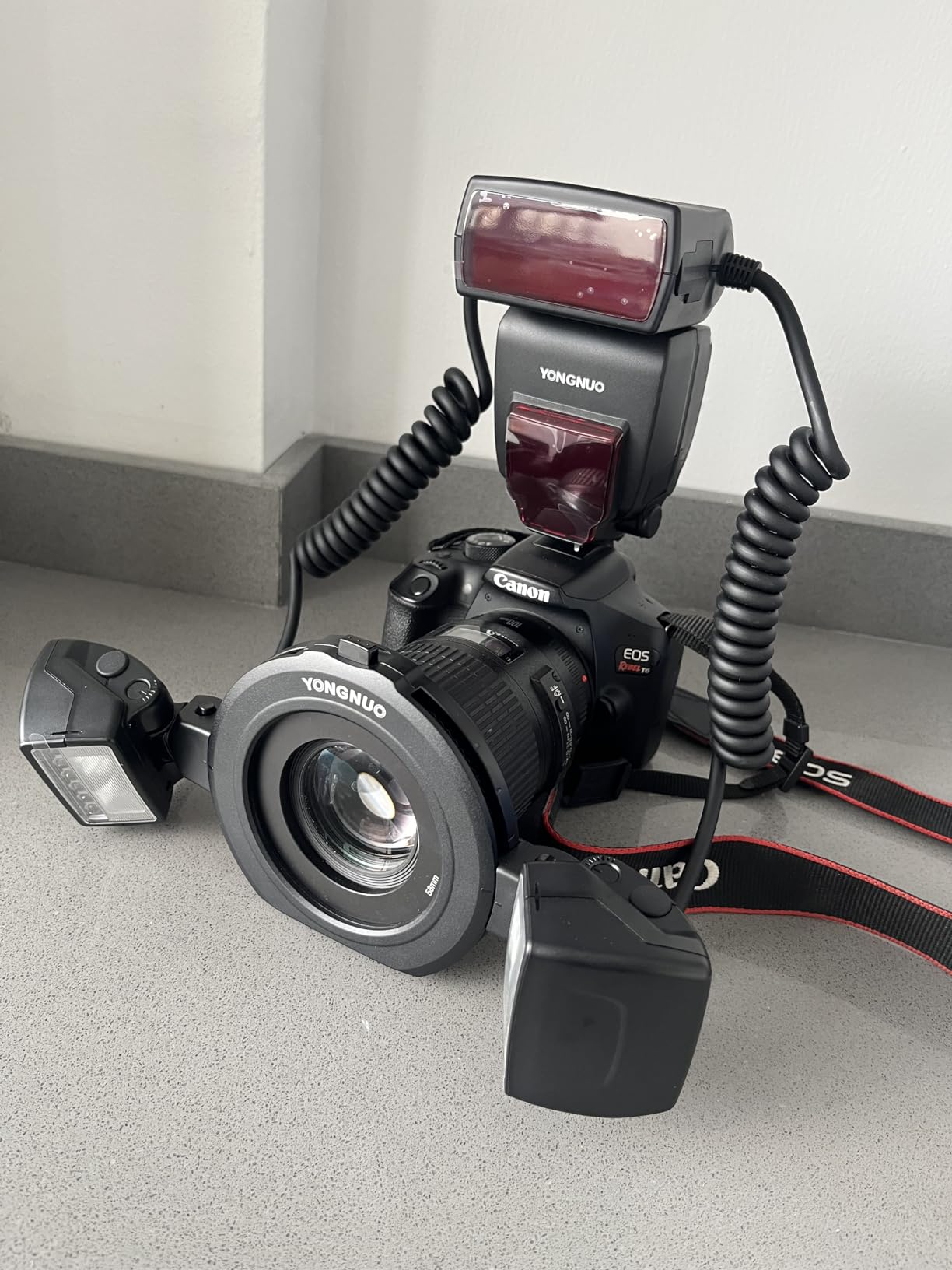 YONGNUO YN24EX TTL Macro Ring Flash with 2pcs Flash Heads and 4pcs Adapter Rings for Canon customer photo 2