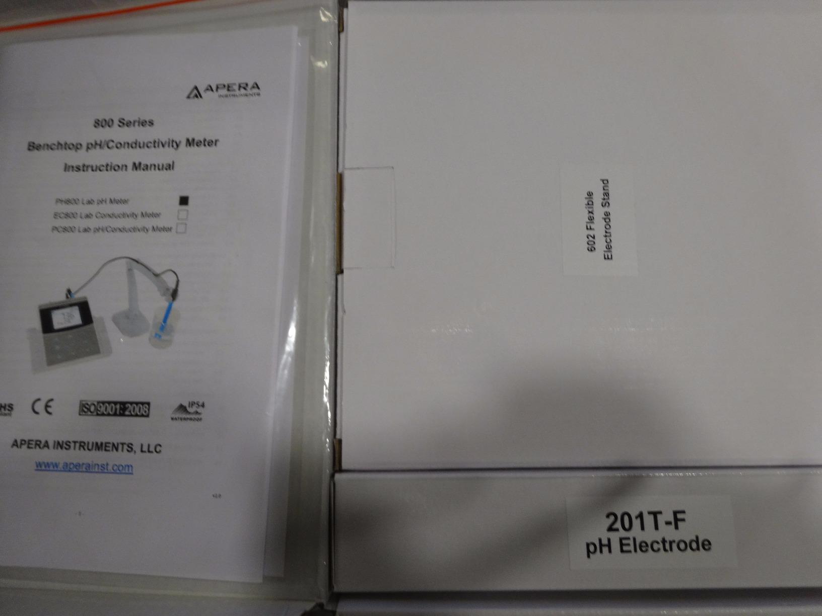 Apera Instruments AI521 PH800 Laboratory Benchtop pH Meter Kit, 0.01 pH Accuracy, GLP Data Management, BNC Connector customer photo 1