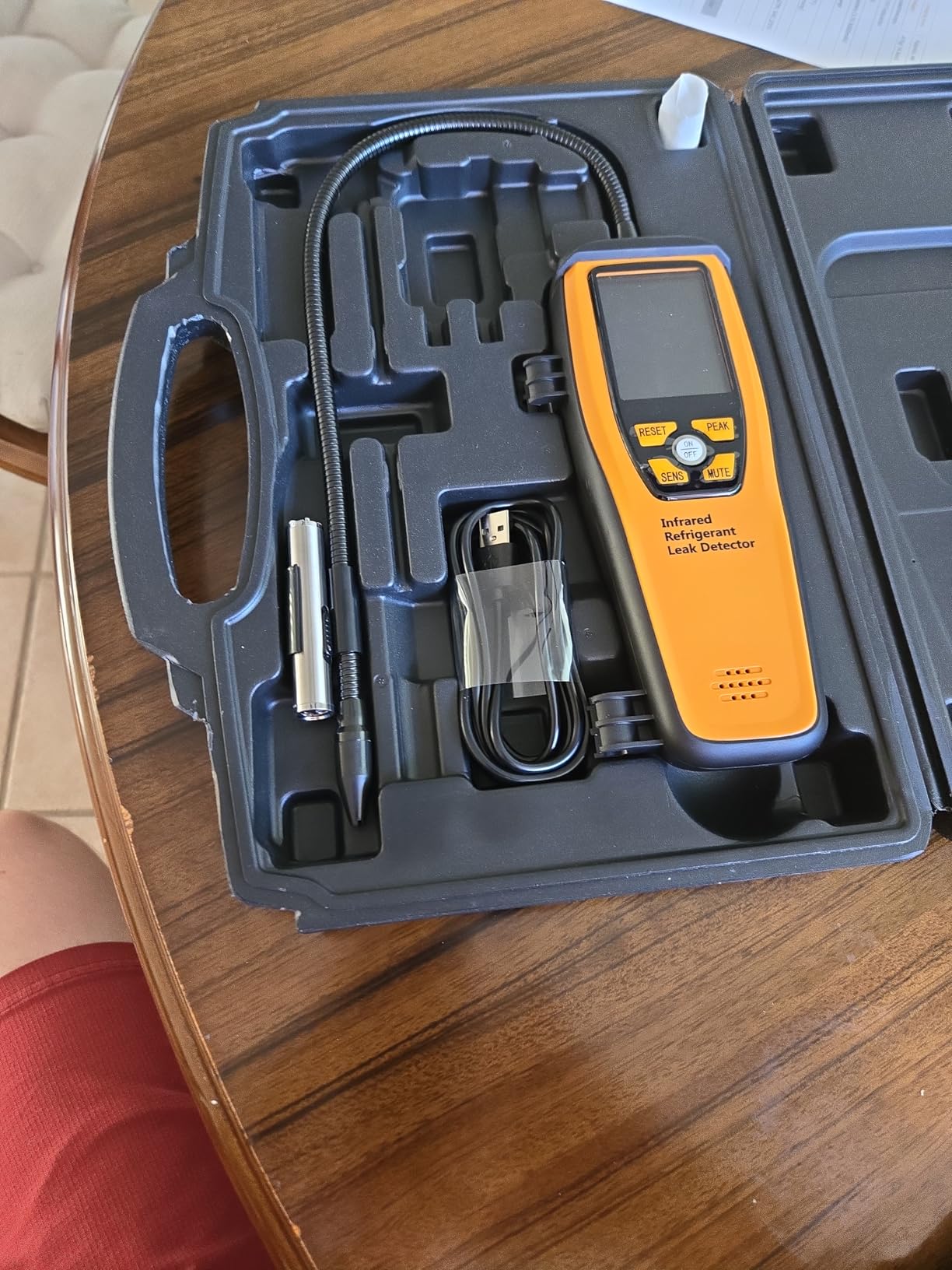 Elitech HVAC Refrigerant Leak Detector with 10-Year Infrared Sensor Life, ILD-200 customer photo 1