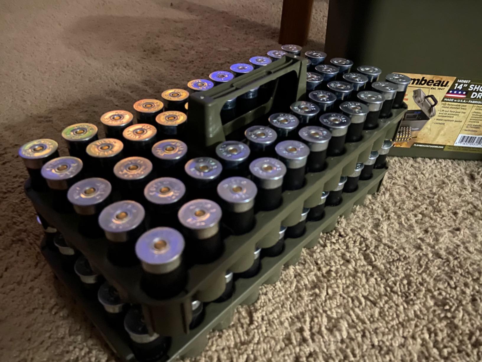 Flambeau Outdoors 1250ST Shotshell Storage Tray, Stackable Ammo Storage customer photo 1