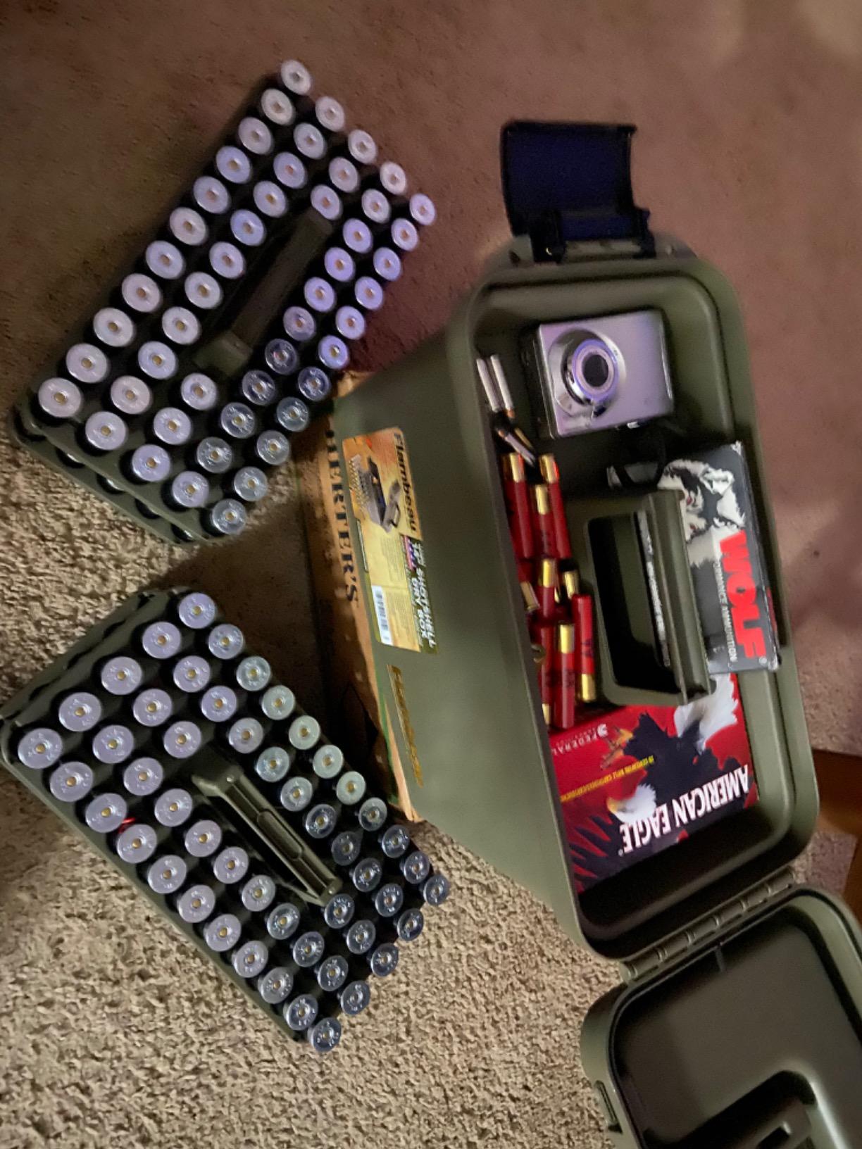 Flambeau Outdoors 1250ST Shotshell Storage Tray, Stackable Ammo Storage customer photo 2