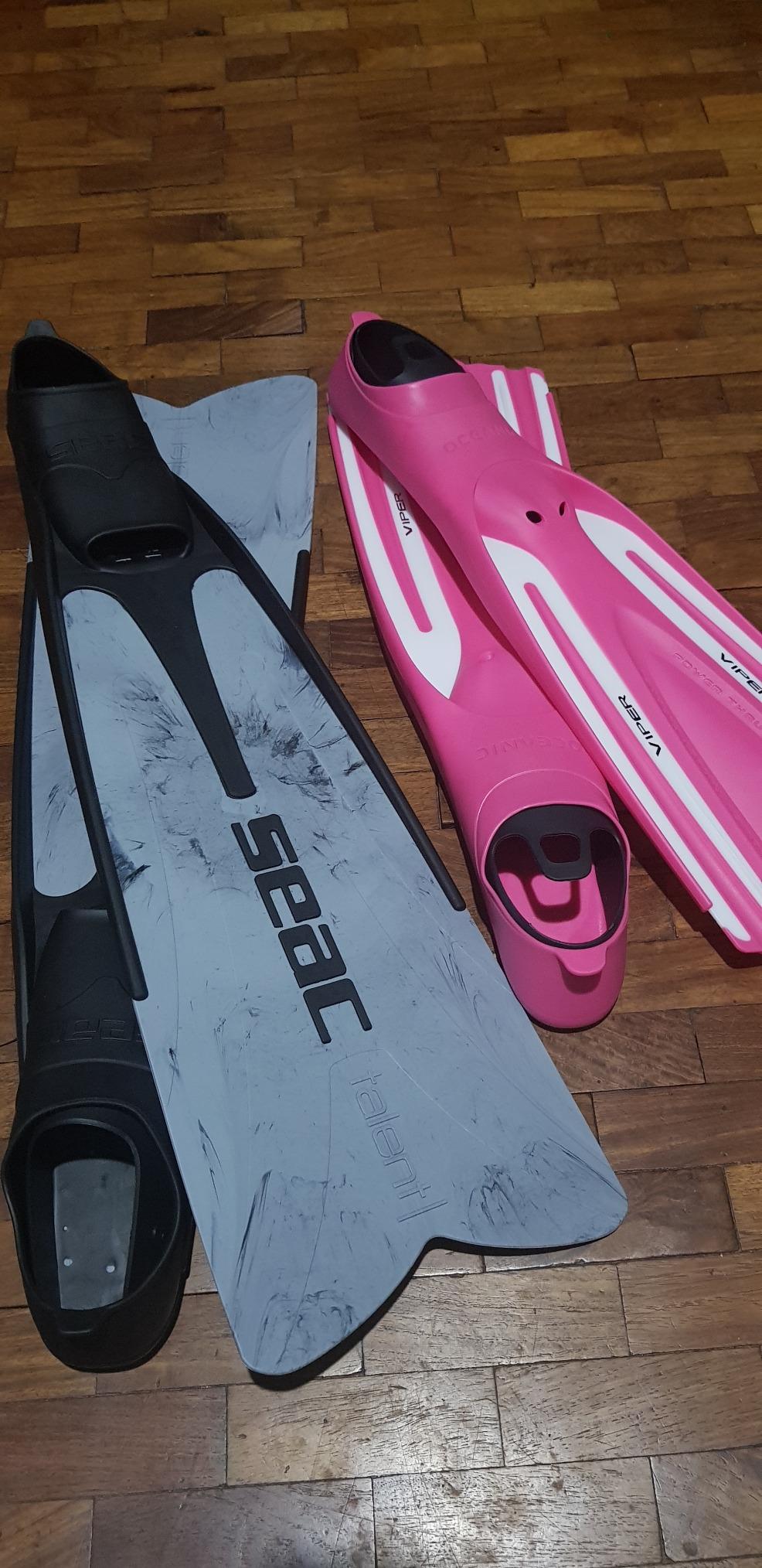 Seac Talent, Mid-Long Fins for Spearfishing, Free Diving and Diving customer photo 2