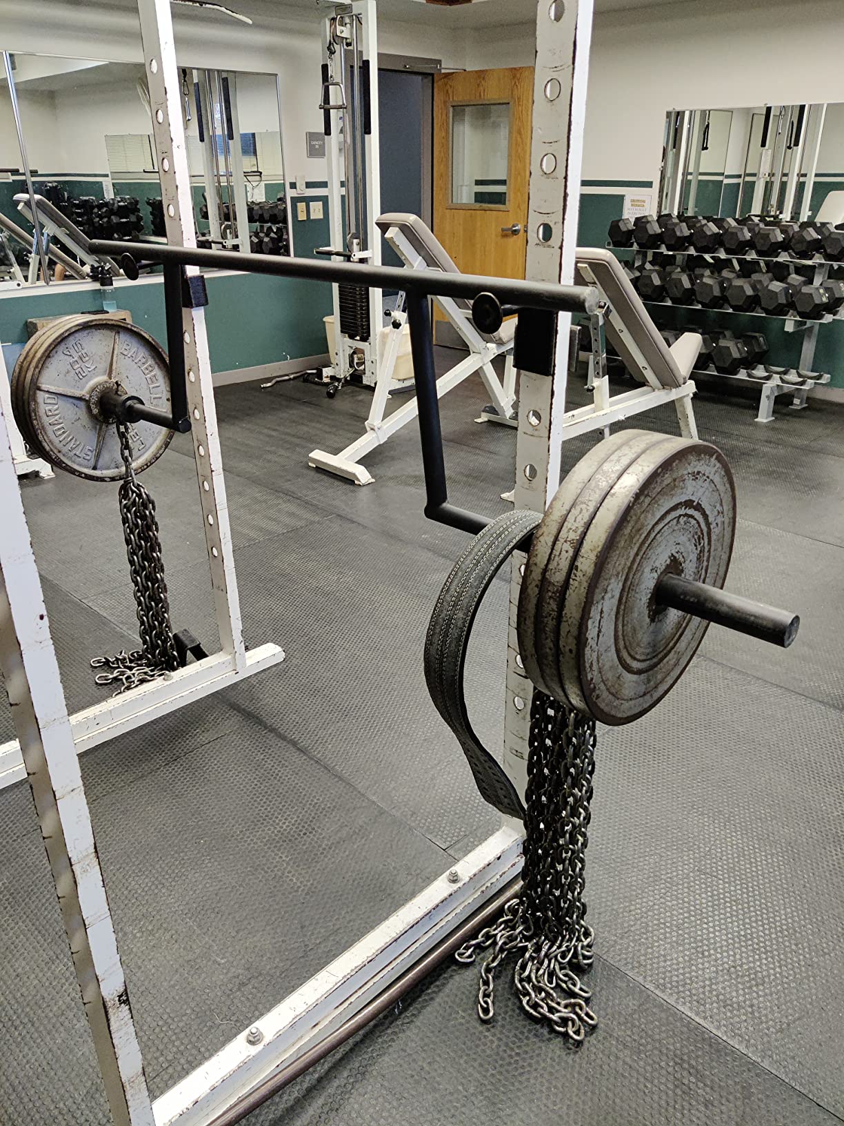 Titan Fitness Rackable Camber Bar, Rated 1000 LB, 18