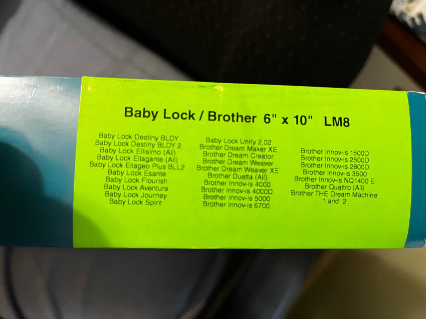 Snap Hoop Monster for Baby Lock/Brother (6