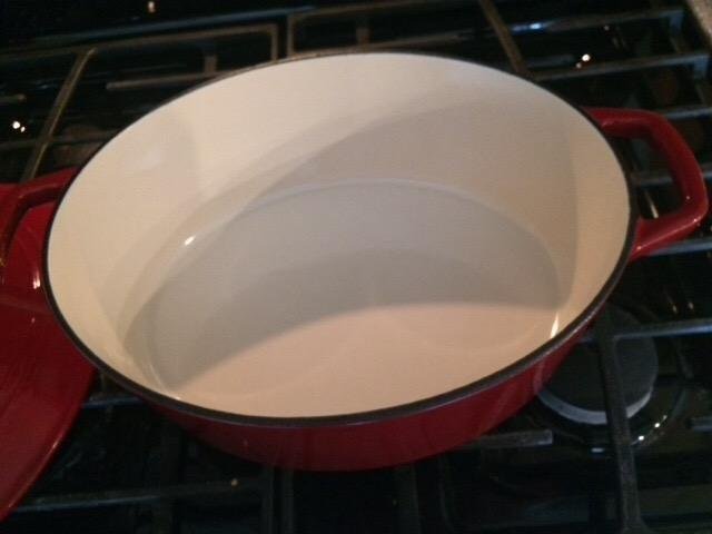 Cuisinart Chef's Classic Enameled Cast Iron Oval Covered Casserole, Gradient Blue, 7-Quart customer photo 2