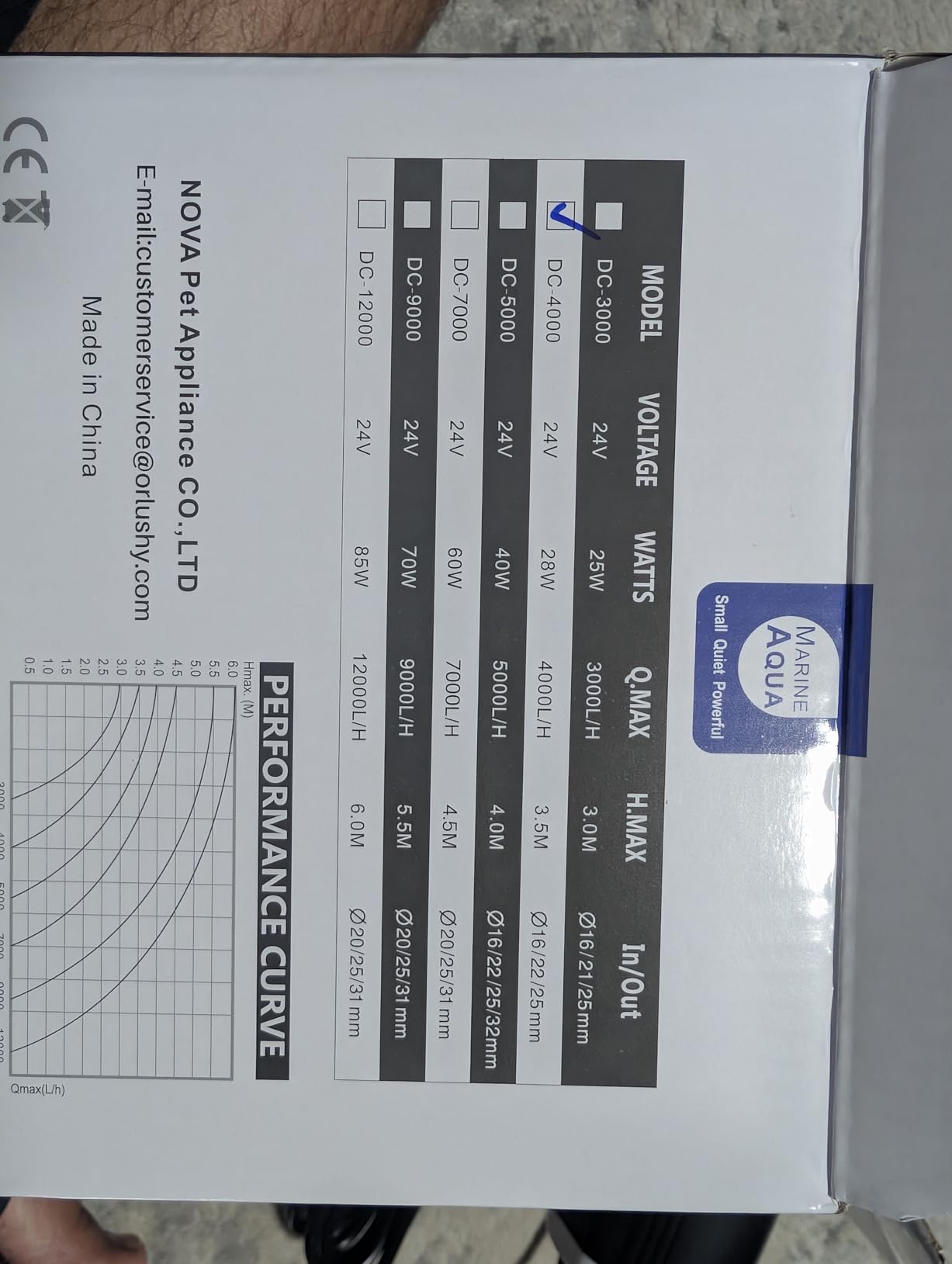 Orlushy DC-4000 Silent Swirl Controllable DC aquarium Pump 25W 1050GPH marine wavemaker return pump with sine wave Controller for salt/Freshwater coral reef fish tank sump Circulation customer photo 1