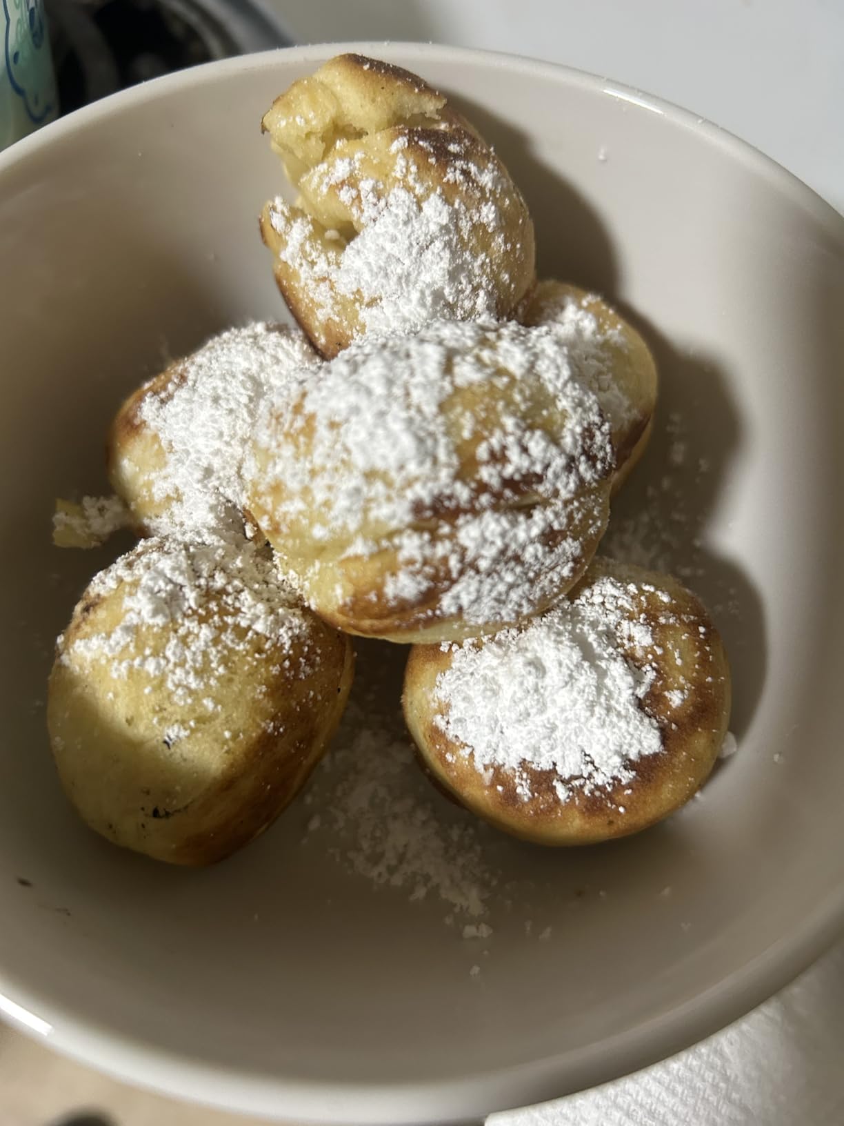 Commercial CHEF Danish Aebleskiver Pan, Pre-Seasoned Cast Iron, Seven Sections For Mini Puffs and Pancake Balls, Works on All Cooktops Including Induction customer photo 1