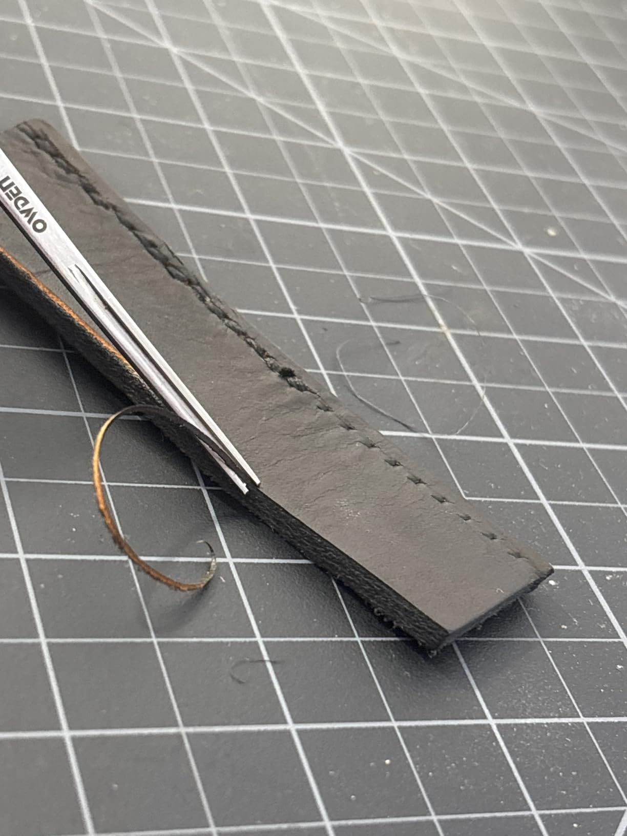OWDEN Professional Edge beveler for leather craft (1#), Leather tool. customer photo 1