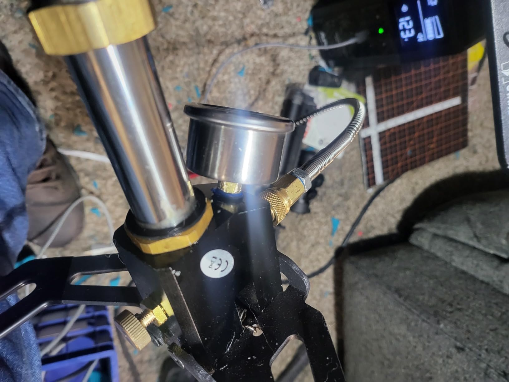 BestEquip Airgun PCP Pump 4500PSI High Pressure Hand Pump 3 Stage Pump Chamber PCP Air Pump customer photo 1