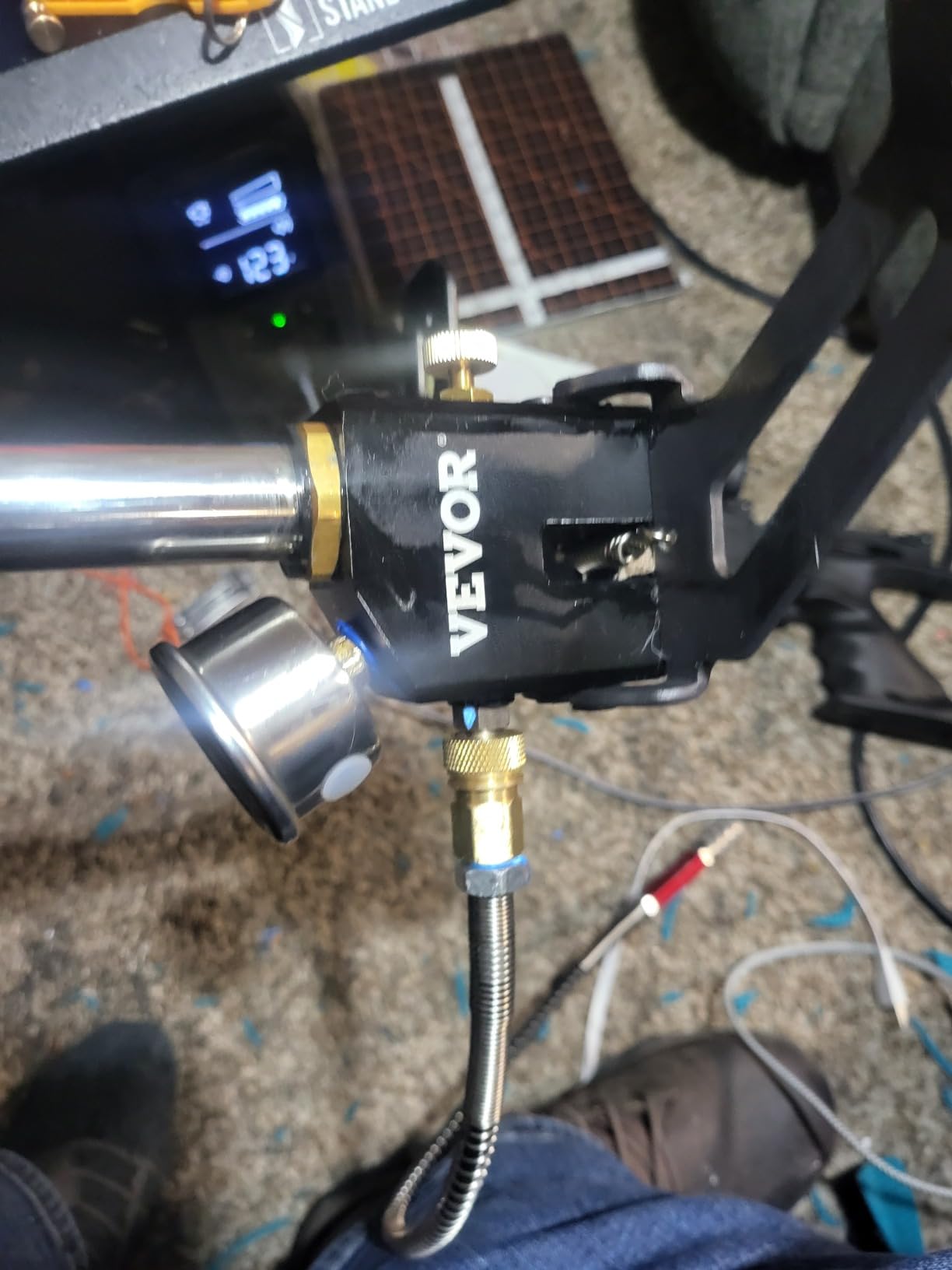 BestEquip Airgun PCP Pump 4500PSI High Pressure Hand Pump 3 Stage Pump Chamber PCP Air Pump customer photo 2