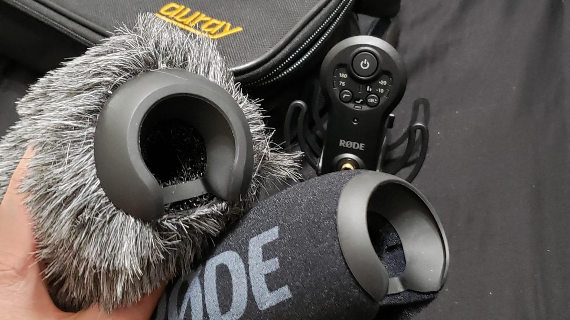 RØDE DeadCat VMP+ Windshield for VideoMic Pro+ Artificial Fur Wind Shield Furry Cover,Grey customer photo 1