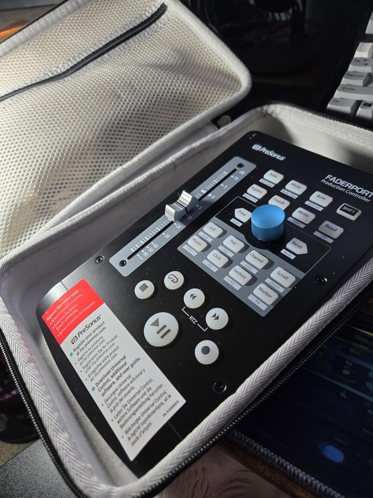 PreSonus FaderPort DAW Controller with Studio One Pro Software customer photo 1