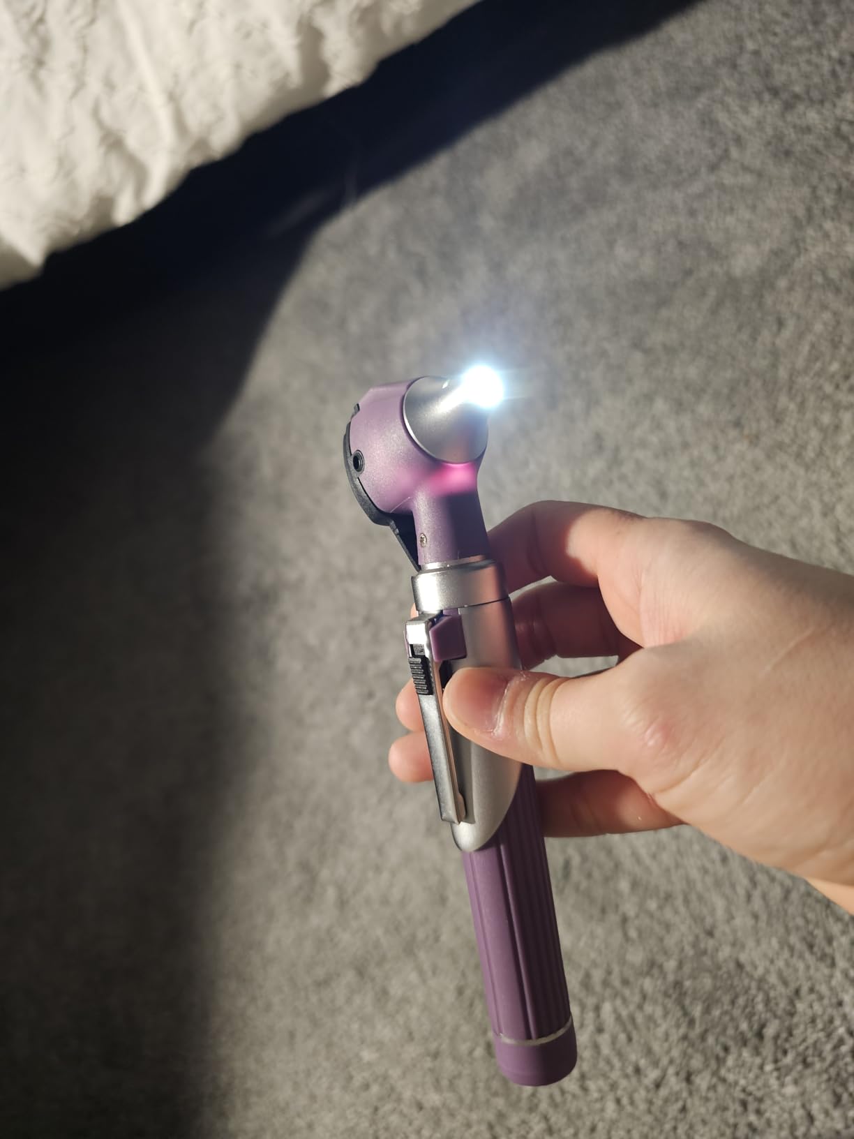 Zyrev ZetaLife Otoscope - Ear Scope with Light, Ear Infection Detector, Pocket Size (Black Color) customer photo 1