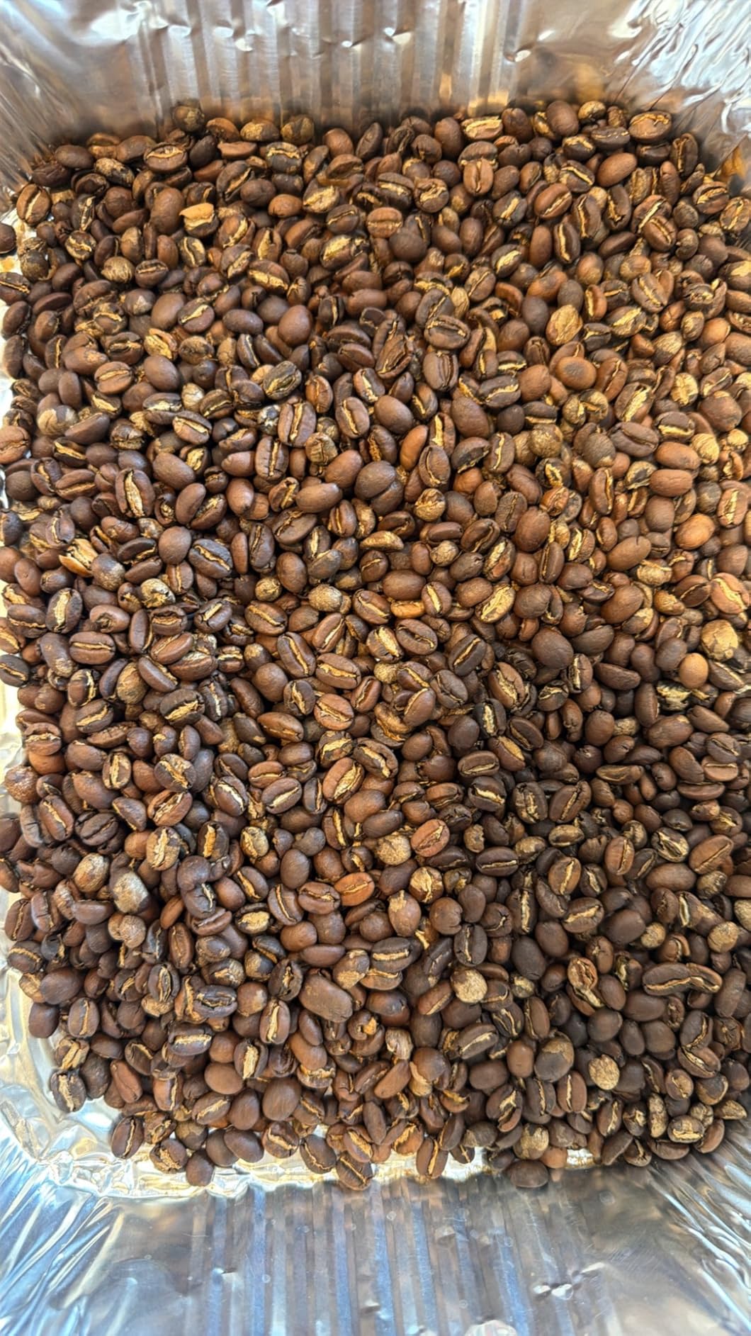 JIAWANSHUN Electric Coffee Bean Roaster for Home Use 1.1lb Capacity Temperature Control (0-240C), Non-Stick, Perfect for Beginner Roasting, 1200W, 110V customer photo 1