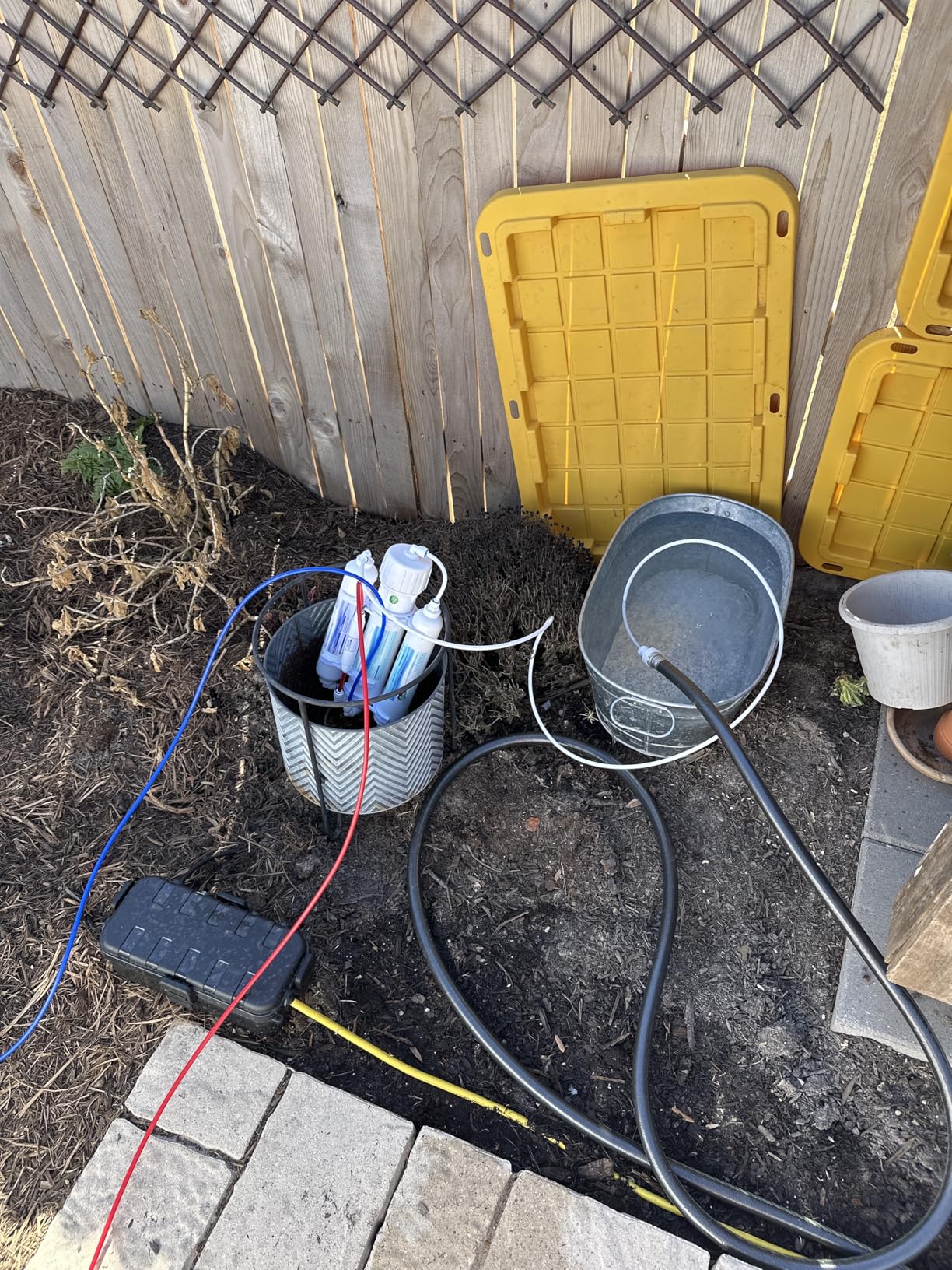 Geekpure 3 STAGE Portable Aquarium Reverse Osmosis RO Drinking Water Filter System-100 GPD customer photo 2