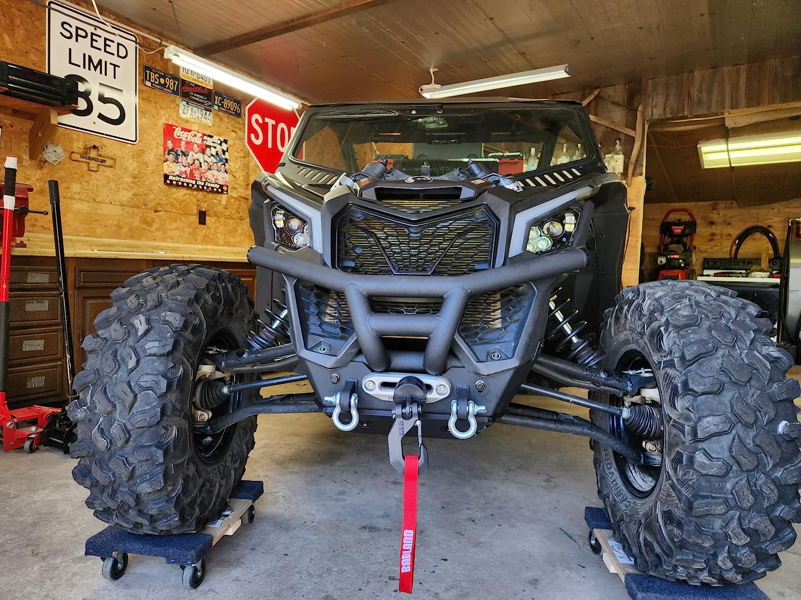 SuperATV Winch Ready Front Bumper For Can-Am Maverick X3 customer photo 1
