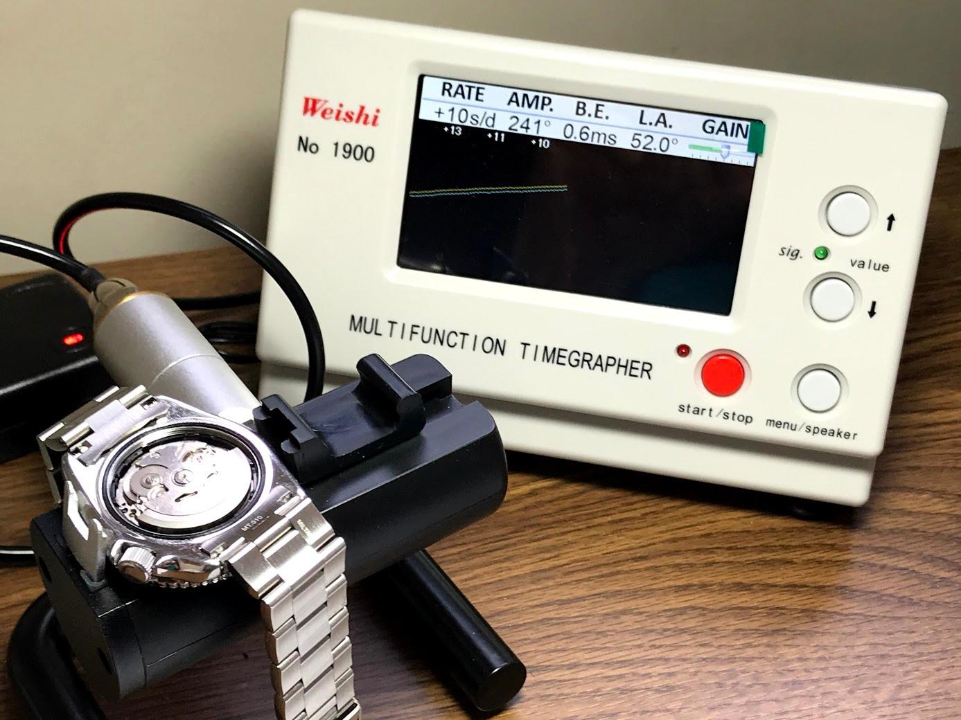 YaeTek Timegrapher No.1900 Watch Timing Machine, Multifunctional Watch Tester Watch Calibration Tool LCD Screen for Watchmakers customer photo 2