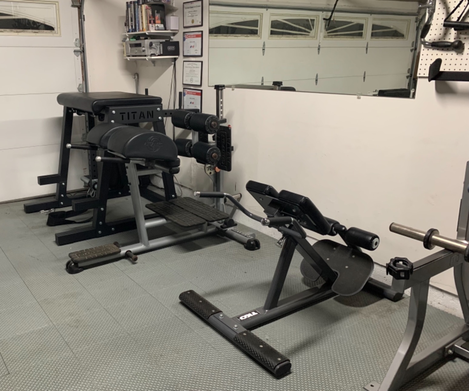 Titan Fitness H-PND, Reverse Hyperextensions Lower Body Machine, Rated 700 LB, Specialty Home Gym Machine for Physical Therapy, Back Rehab Exercises, and Everyday Training customer photo 1
