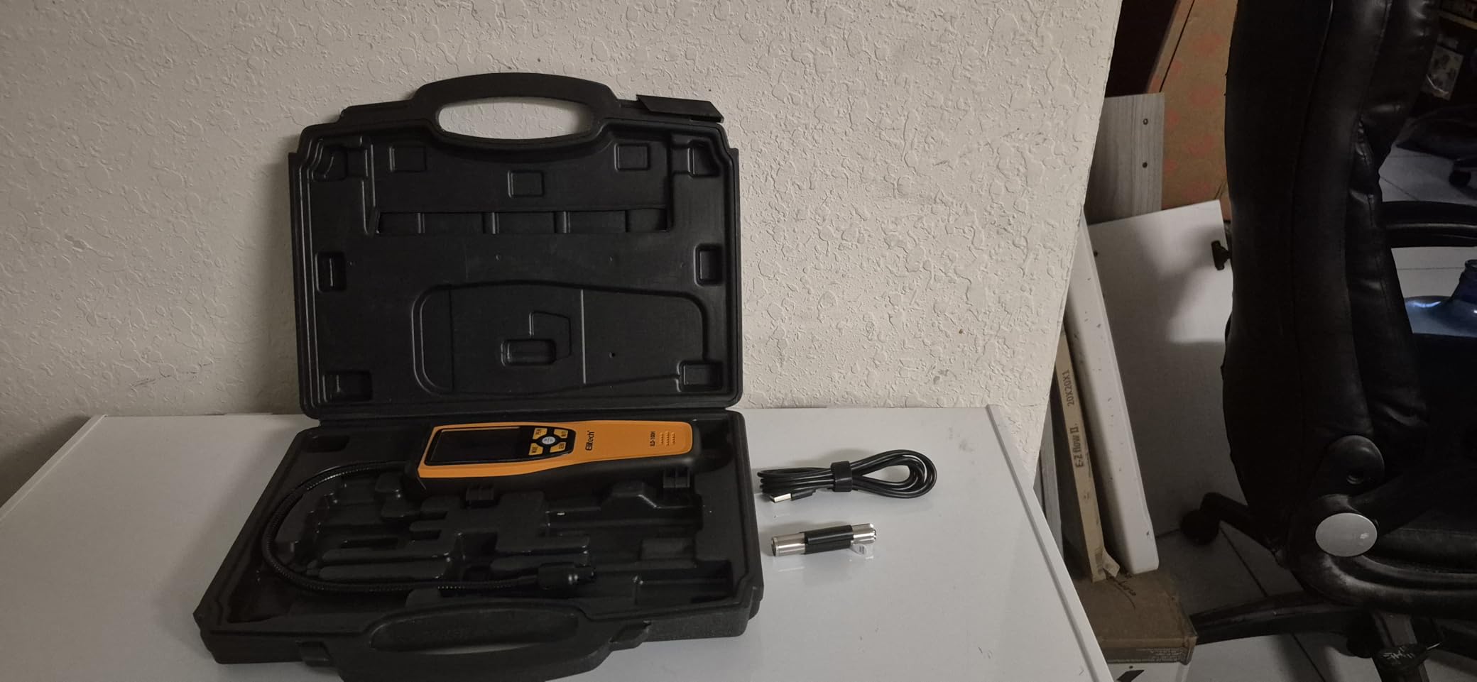 Elitech HVAC Refrigerant Leak Detector Heated Diode Sensor Halogen Freon Sniffer, Air Conditioning Detection, R22 R410A R134A R1234YF CFCs HCFCs HFCs, ILD-100H customer photo 3