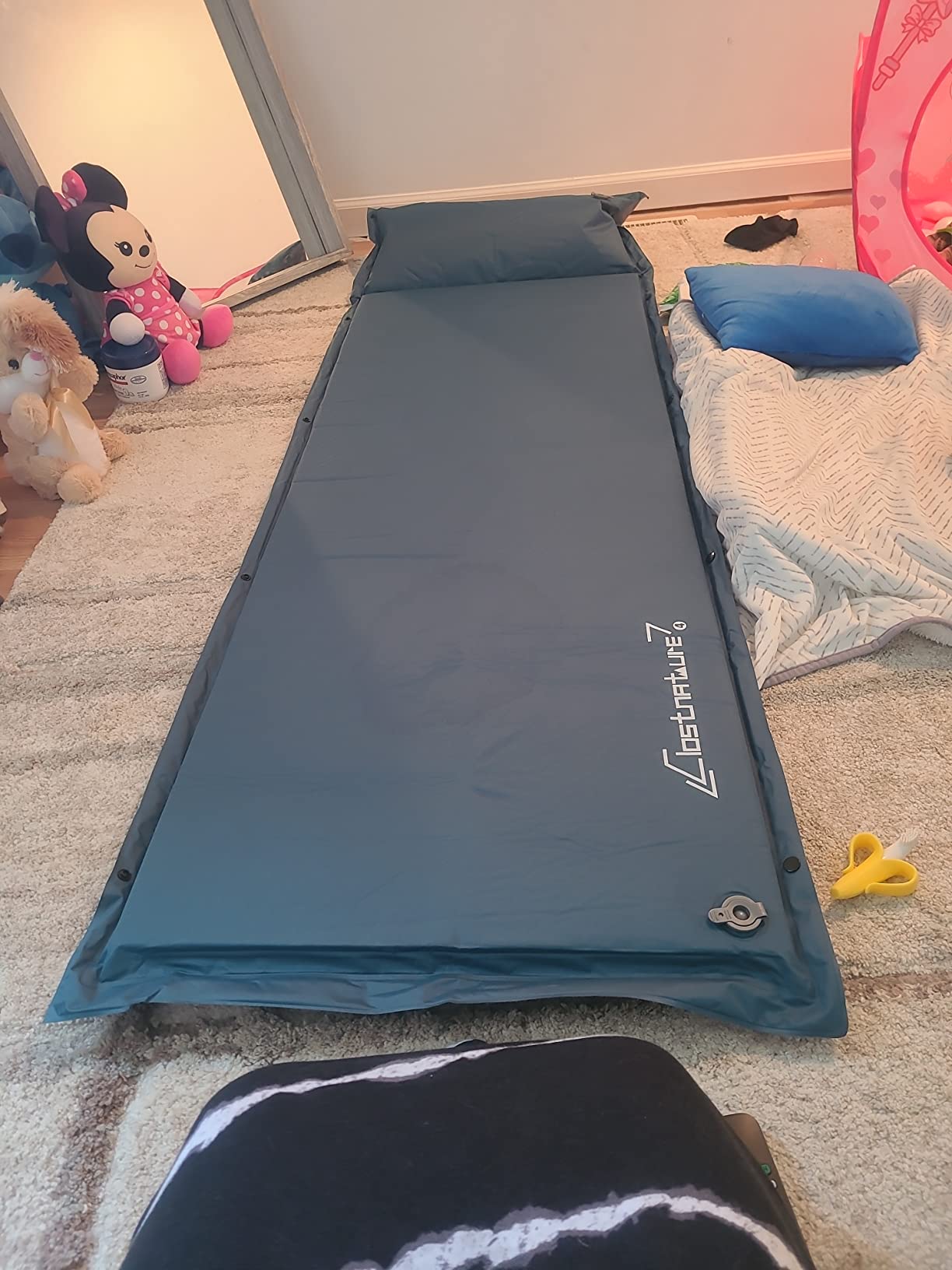 Clostnature Self Inflating Sleeping Pad for Camping - 1.5/2/3 inch Camping Pad, Lightweight Inflatable Camping Mattress Pad, Insulated Foam Sleeping Mat for Backpacking, Tent, Hammock customer photo 1