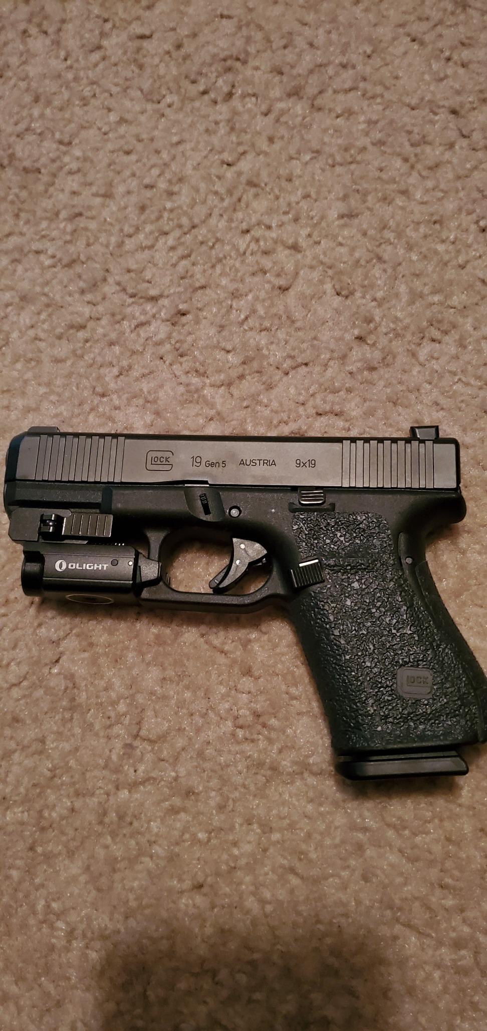 OLIGHT PL-Mini 2 Valkyrie Compact Weaponlight, 600 Lumens Tactical Flashlight with Magnetic USB Rechargeable Built-in Battery and Adjustable Rail Mount, Fits GL and 1913 Picatinny Rails customer photo 1