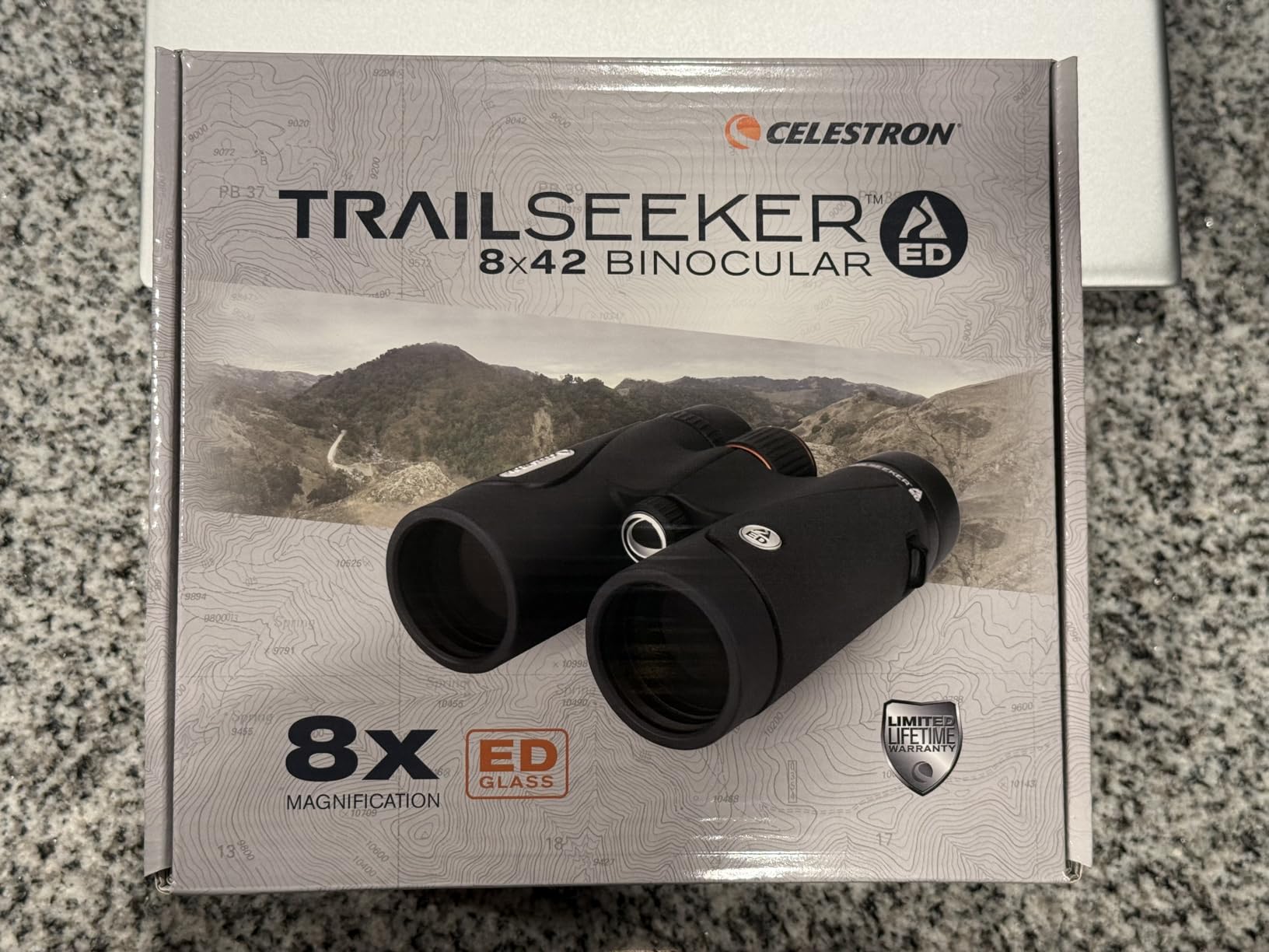 Celestron - TrailSeeker ED 8x42 Binoculars - Compact ED Binocular for Birdwatching and Outdoor Activities - Binocular with ED Objective Lenses customer photo 1