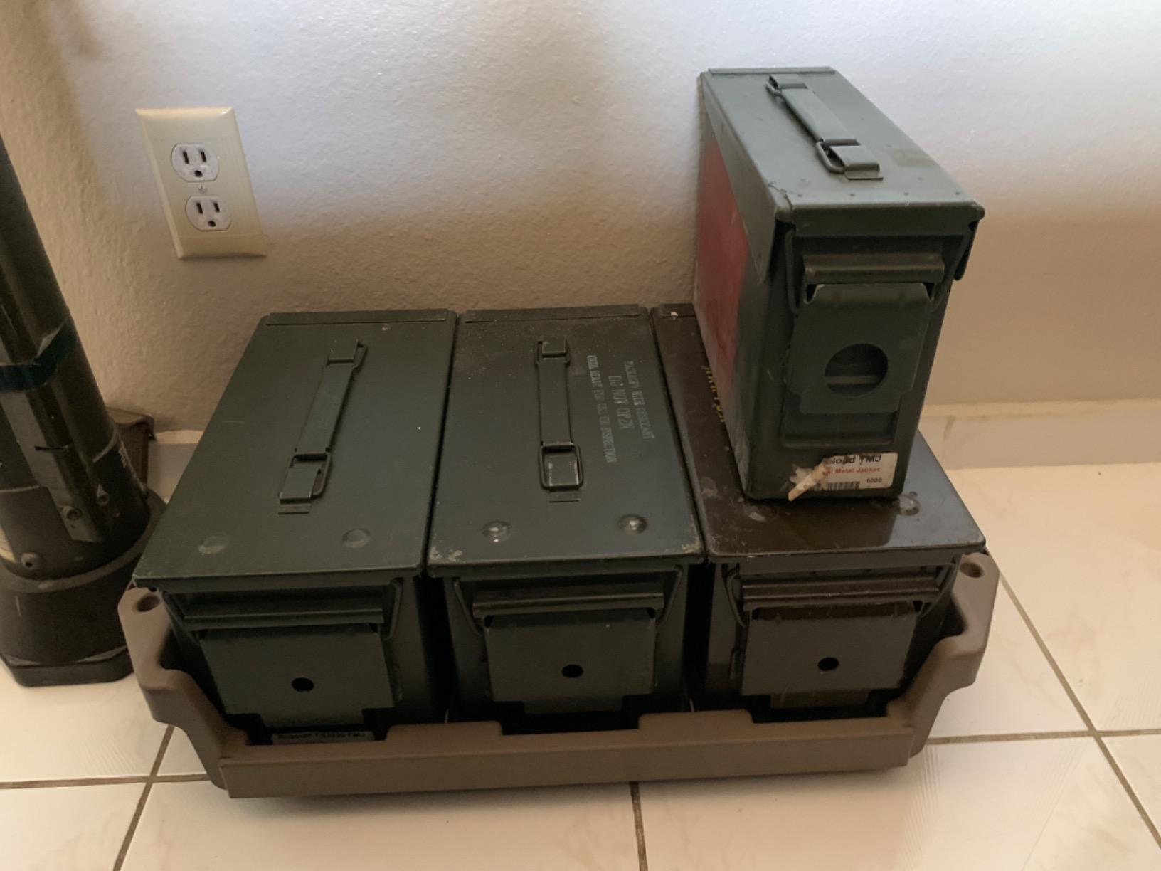 MTM MAC50 Ammo Can Tray for Metal Cans (50 Cal.), USA Made, Dark Earth customer photo 2