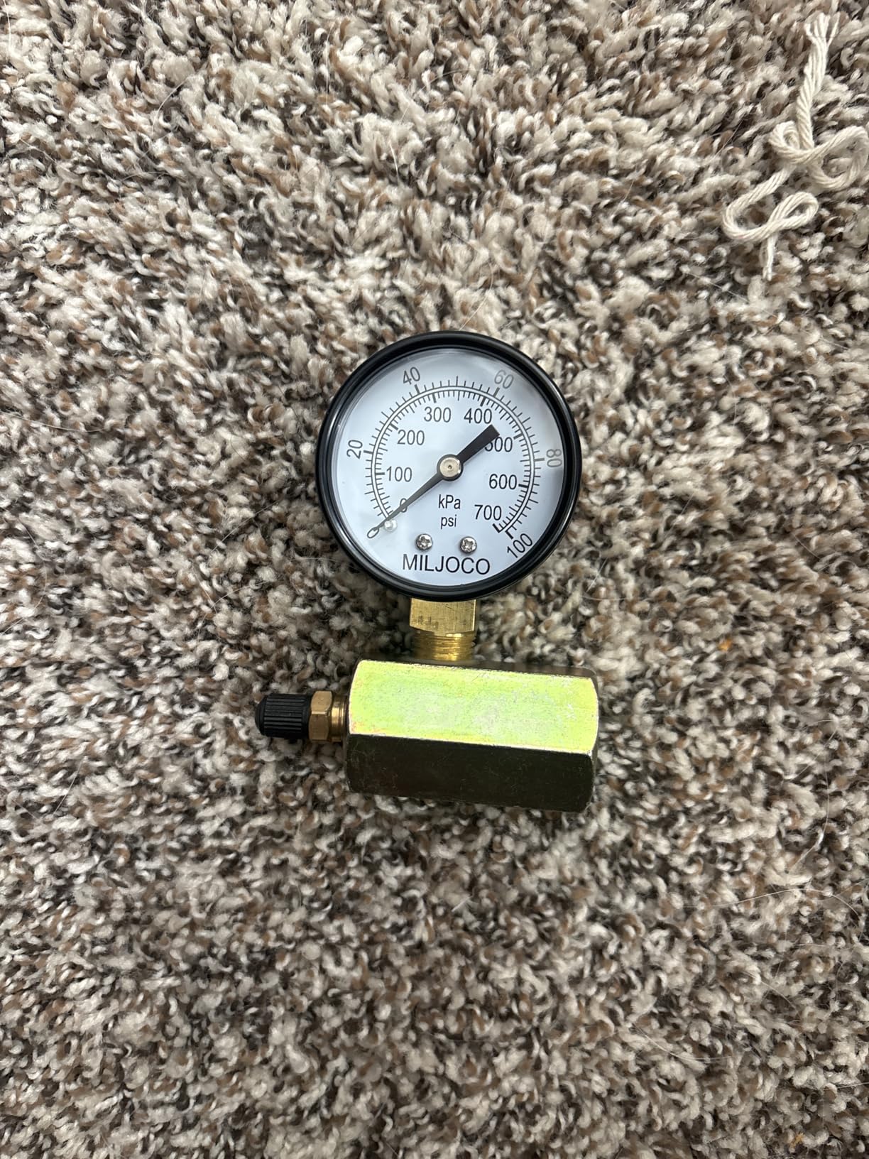 SharkBite 3/4 Inch Pressure Test Kit, 100 PSI, Push to Connect Brass Plumbing Fitting, PEX, Copper, CPVC, 25489Z customer photo 1